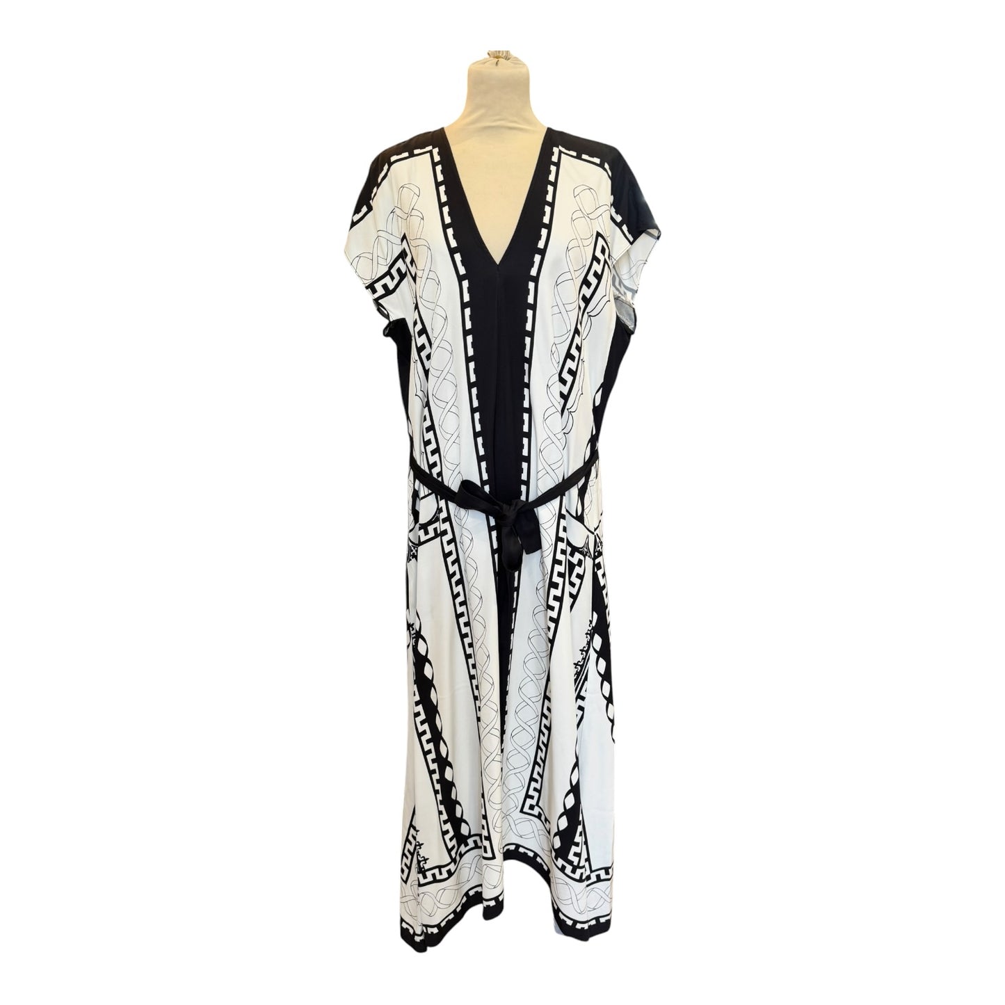 Reiss Hayley Scarf Print Dress - 14