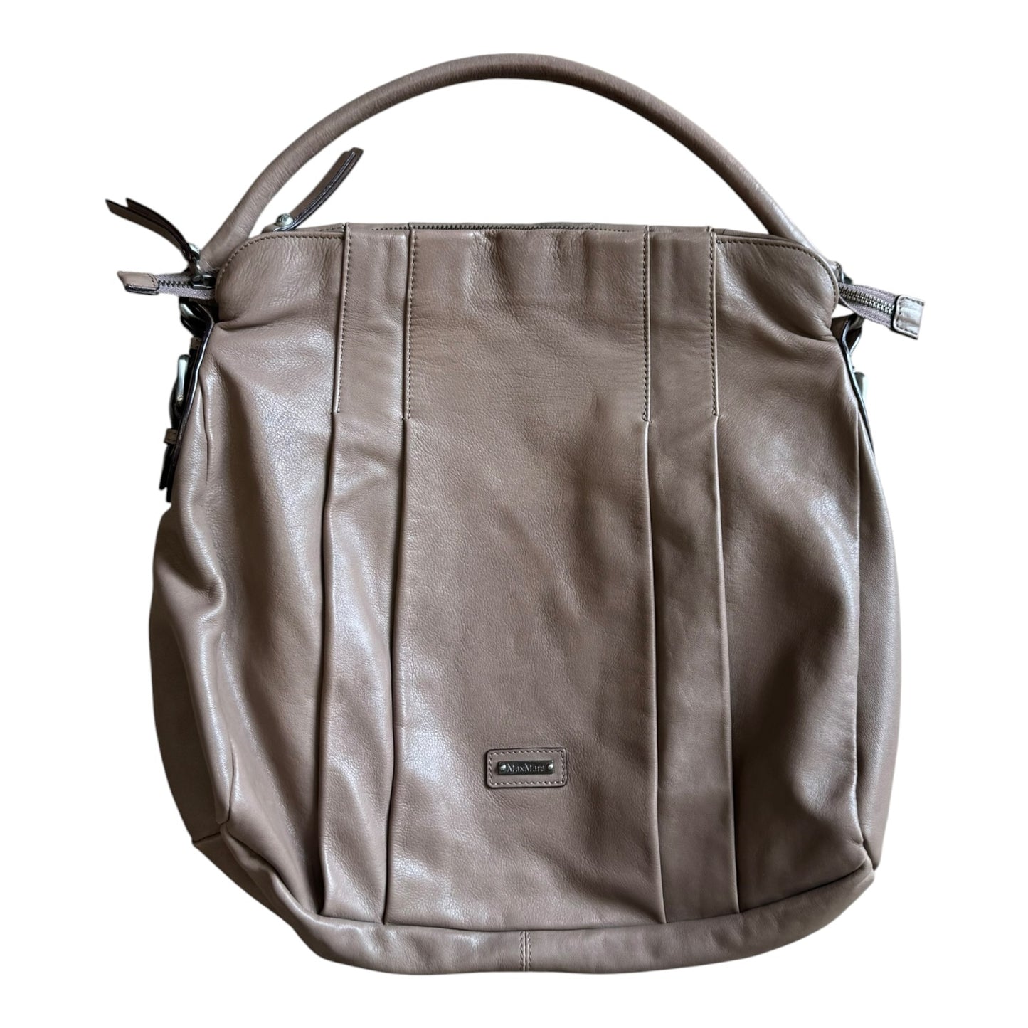 Max Mara Taupe Slouch Bag