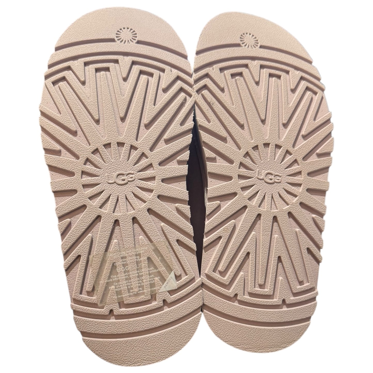 Ugg Tazz Platform in Pale Pink Bay Fog - 38/5 - NEW