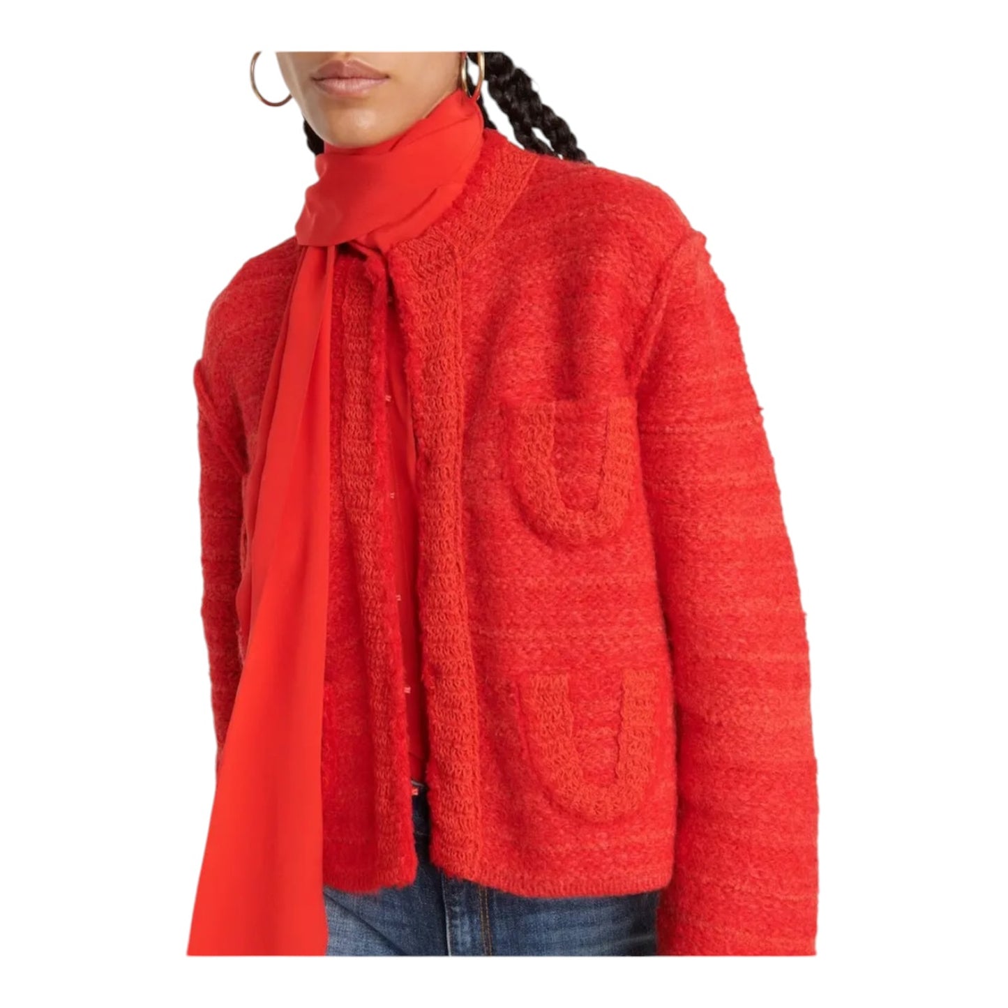 Dorothee Schumacher Red Cardigan - 10