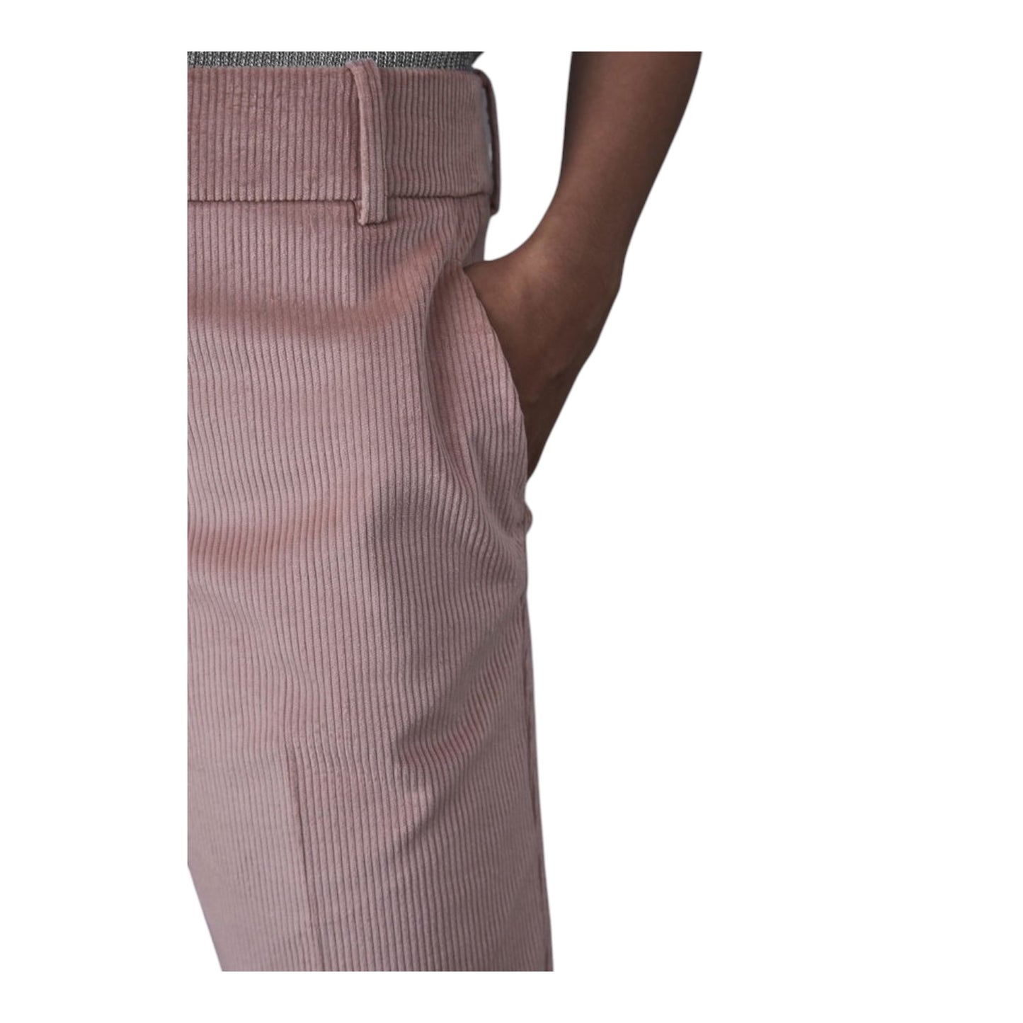 Reiss Carie Blush Pink Cord Trouser Suit - 8/10