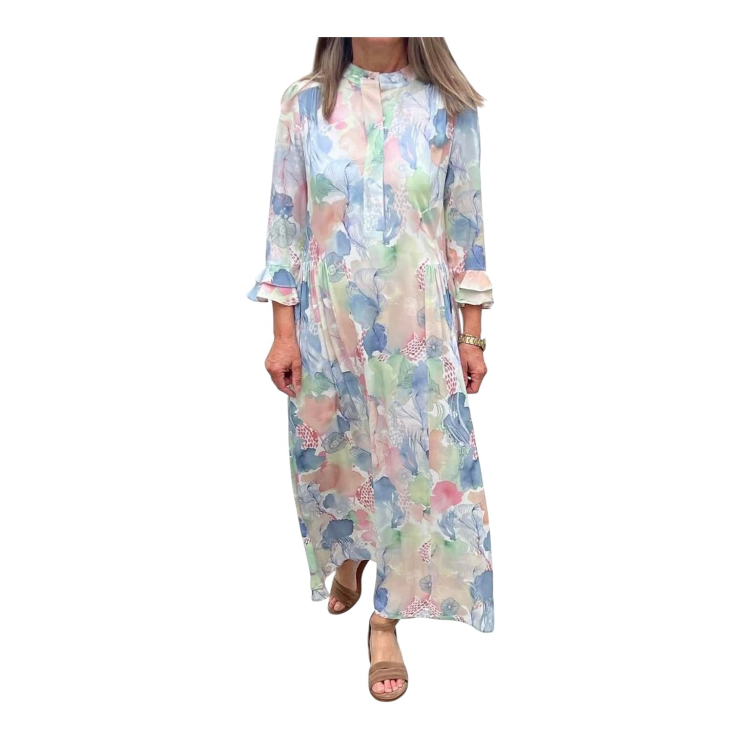 Dea Kubidal Pastel Maxi Dress - 14/16