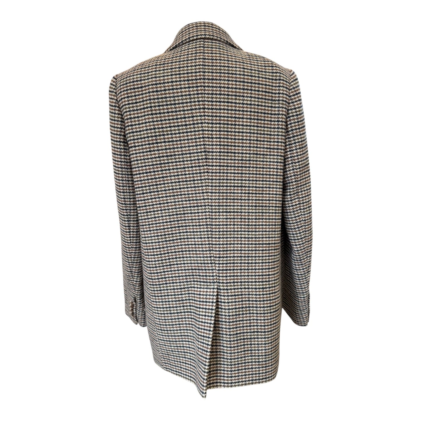 Joules Navy and Brown Houndstooth Blazer - 12