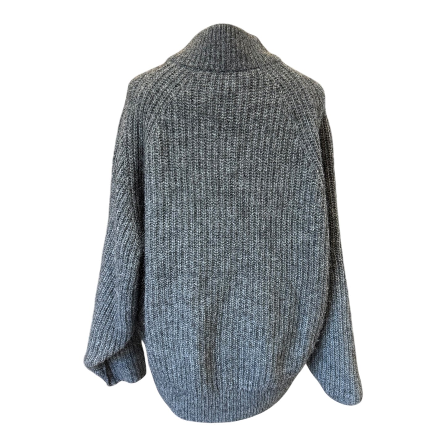 COS Alpaca Blend Zip Up Cardigan - 12