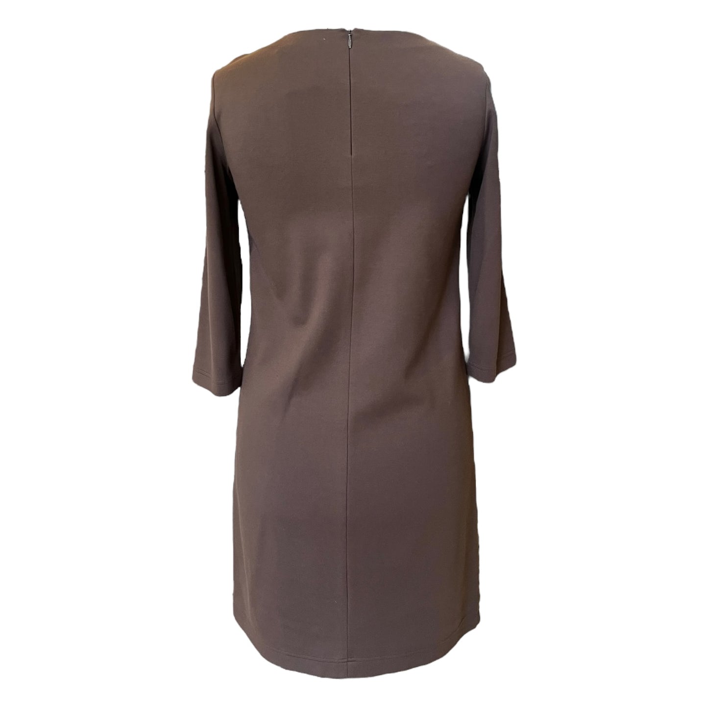 Weekend MaxMara Brown Leather Dress