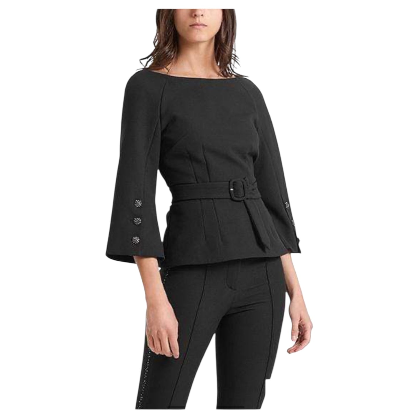 Marc Cain Blouse with Glittering Buttons - 12