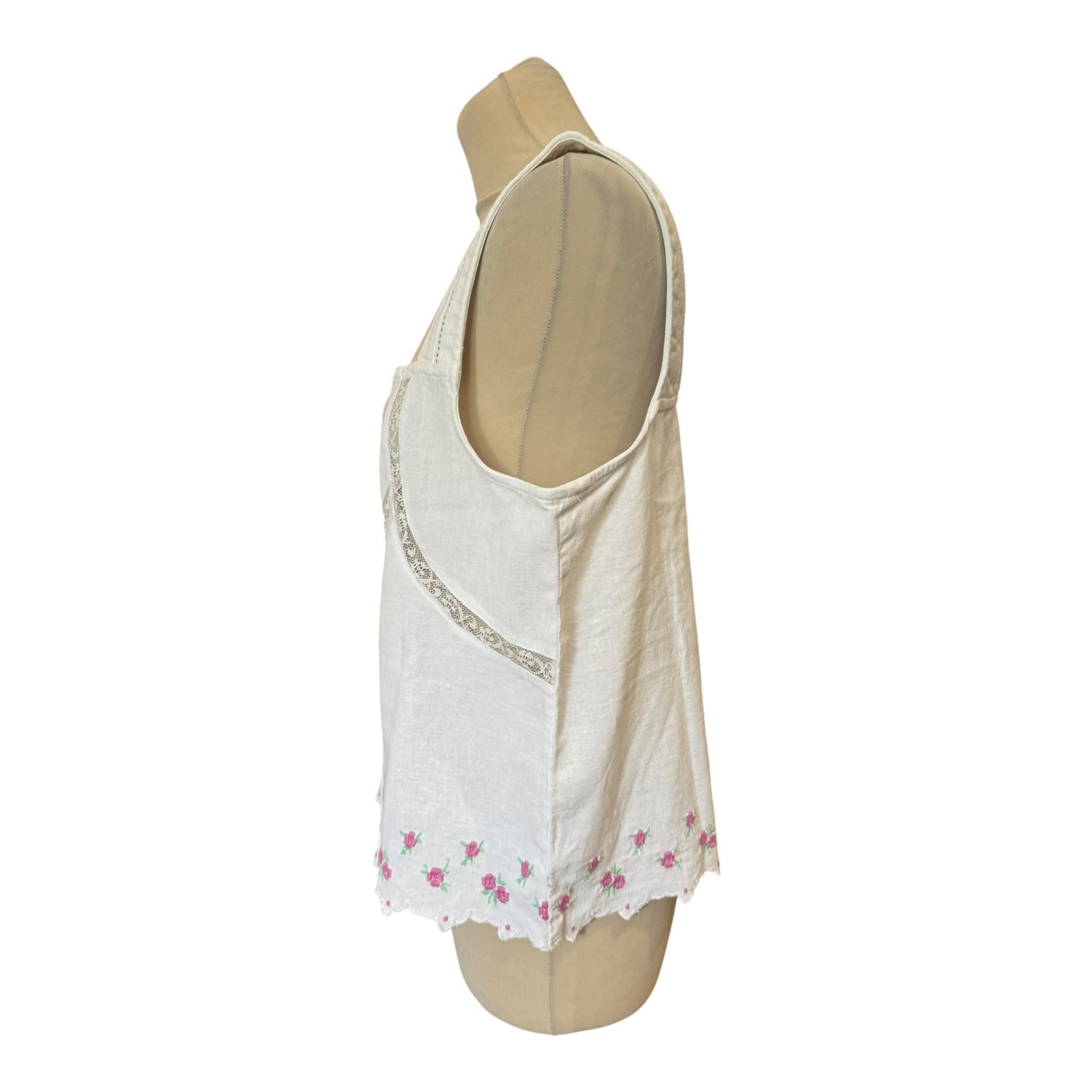 Damson Madder Nancy Floral Embroidered Top - 14