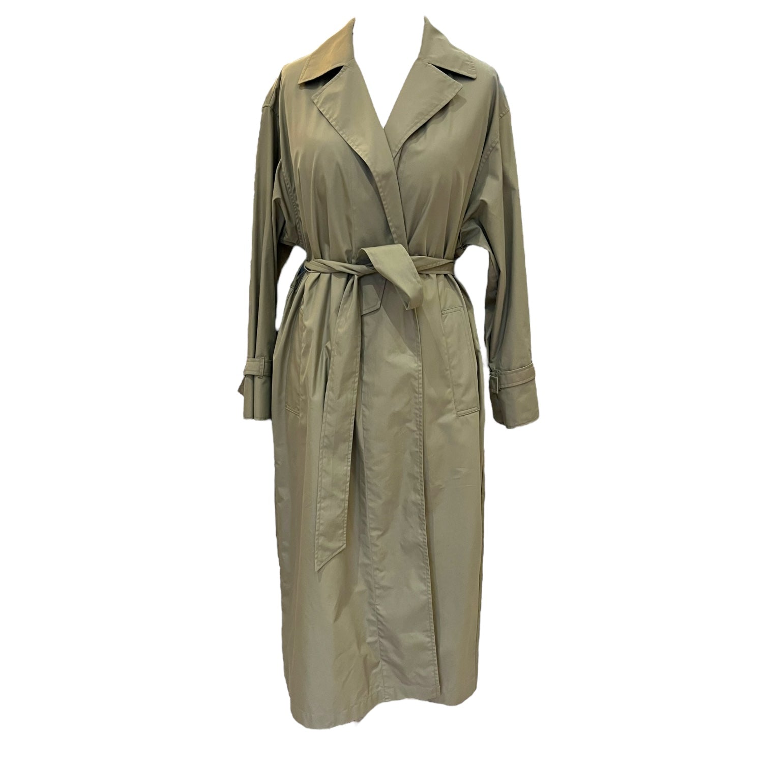 Massimo Dutti Khaki Trench Coat – Deja Vu Belfast