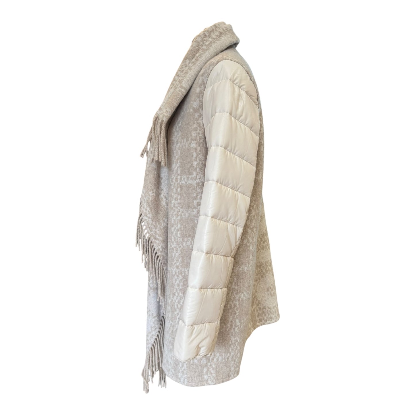 Marc Cain Beige Shawl Coat - 12/14
