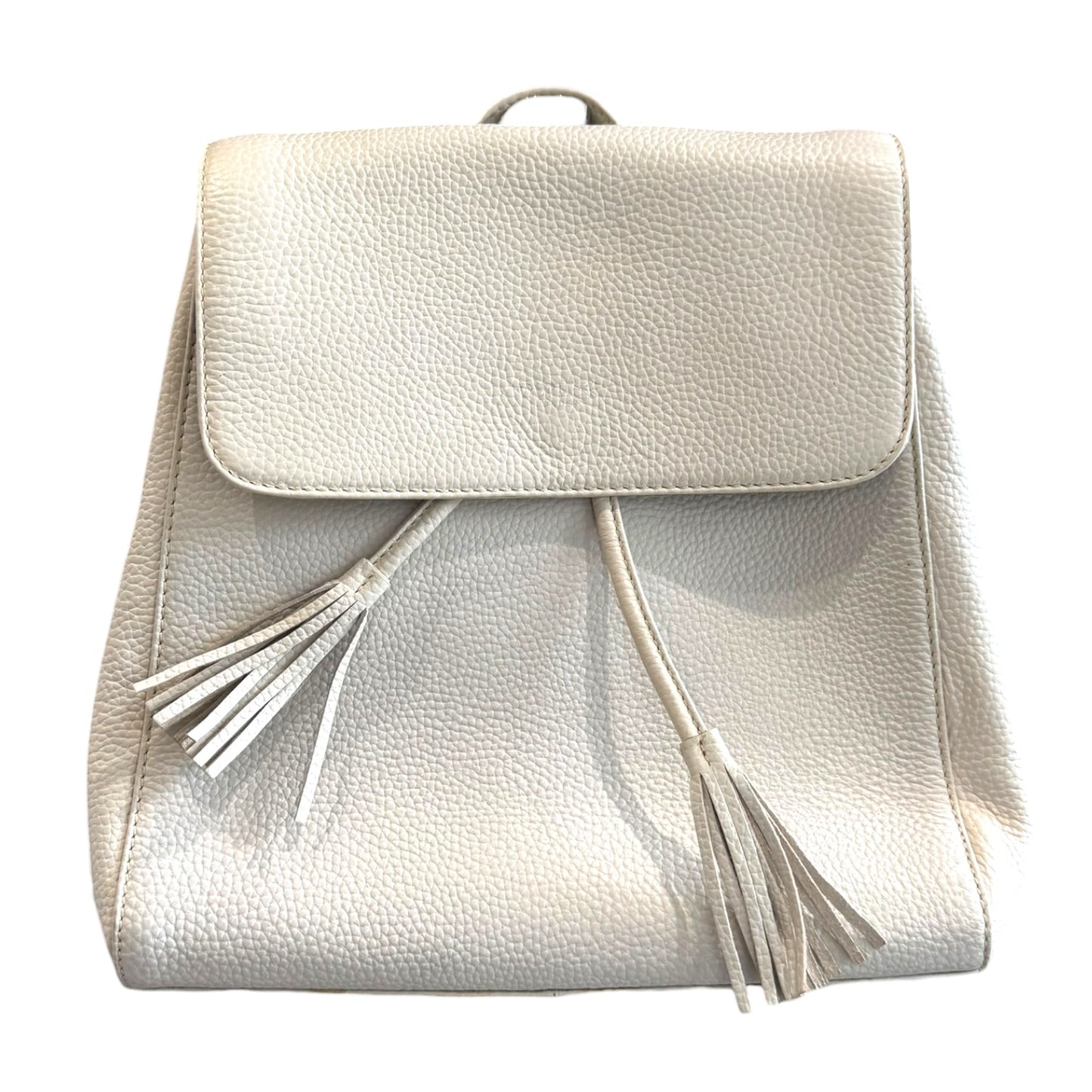 Osprey Cream Leather Backpack