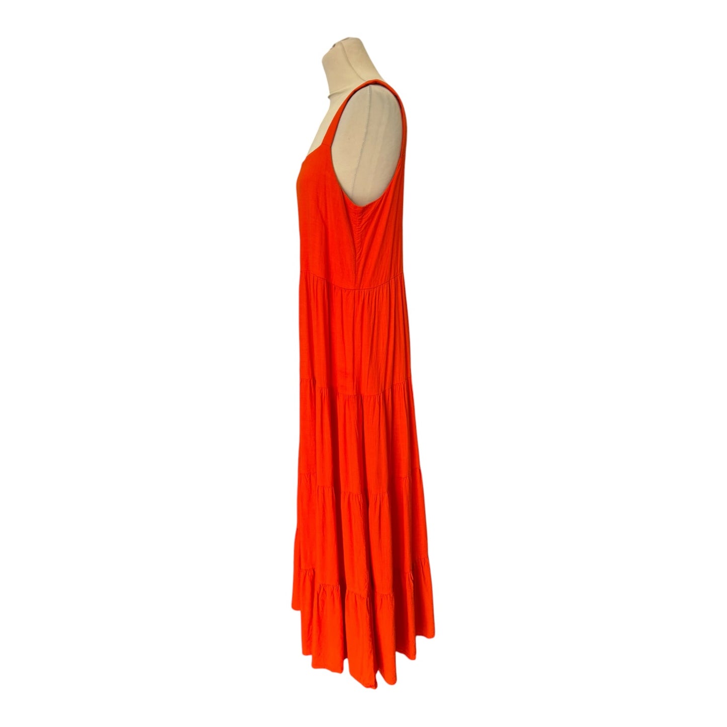 Mister Zimi Orange Maxi Dress - 14