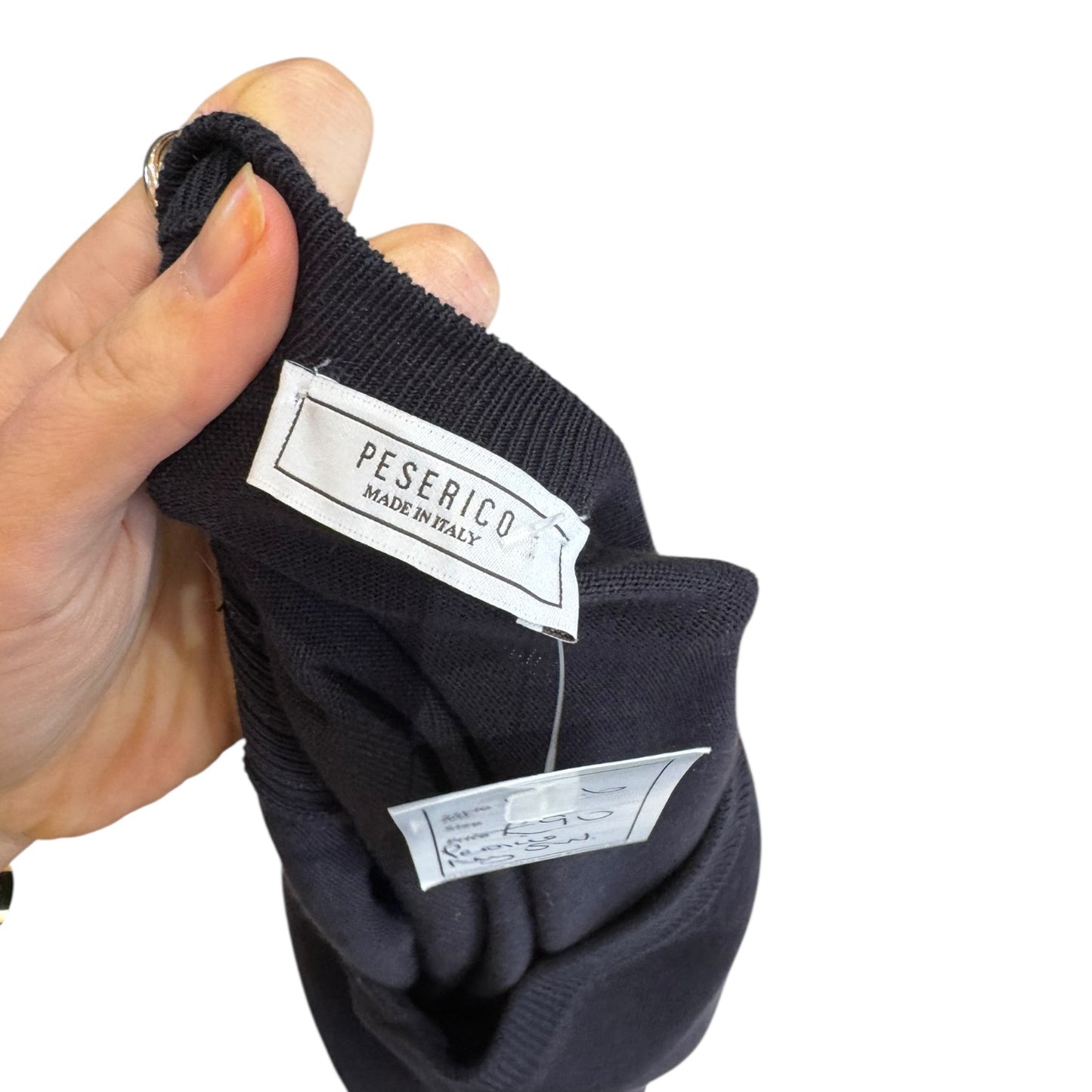 Peserico Navy Sparkle Shoulder Jumper - 10