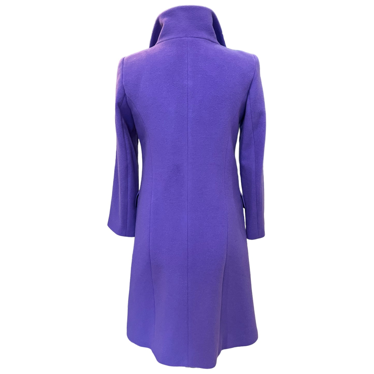 Paul Costelloe Purple Wool Coat