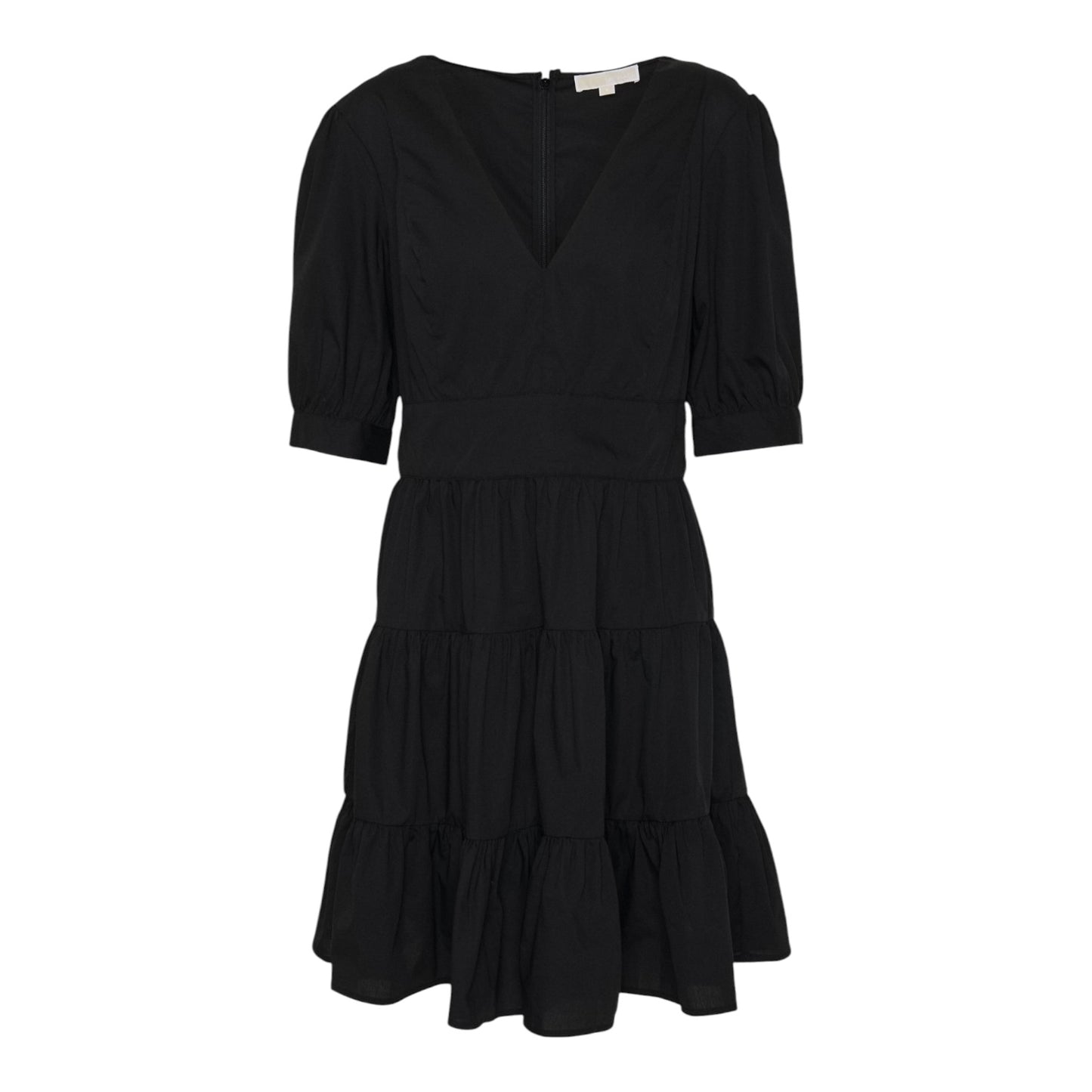 Michael Kors Black Puff Sleeve Mini Dress - 6/8