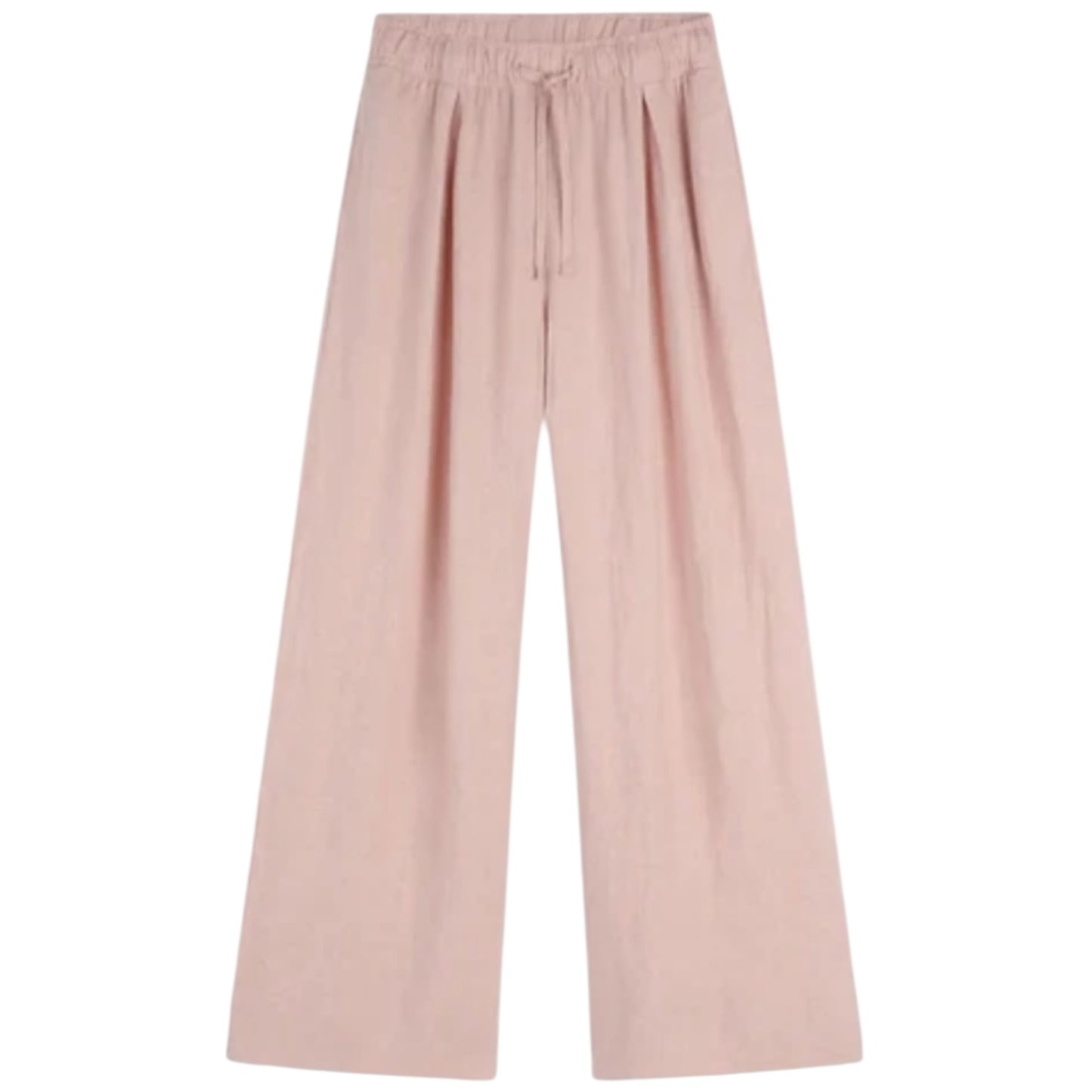 Sosue Blush Pink Linen Josy Pant Trousers - 10