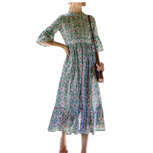 Pink City Prints 'Retro Blush Savannah' Dress - 10