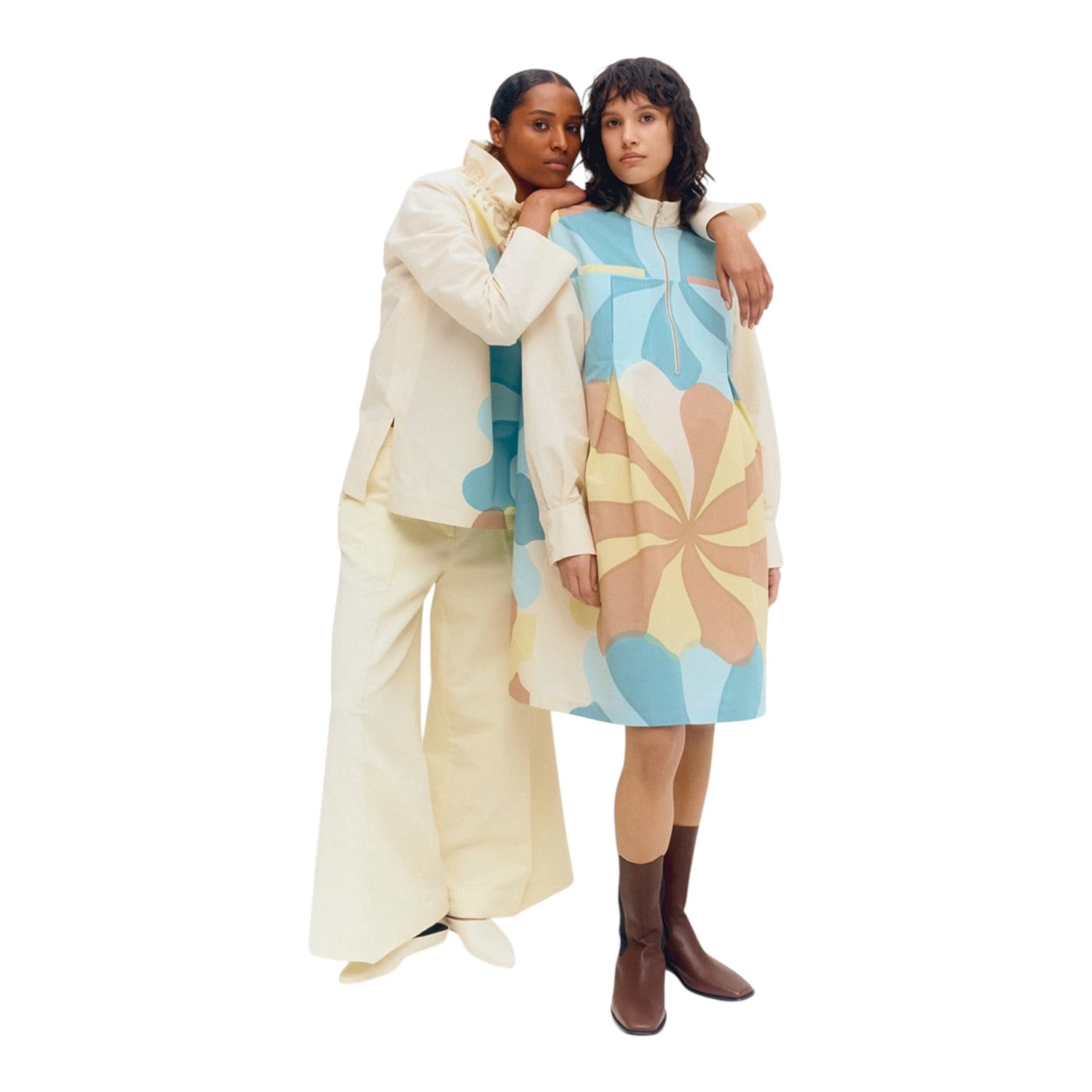 Marimekko Cotton Linen Print Dress - 12/14