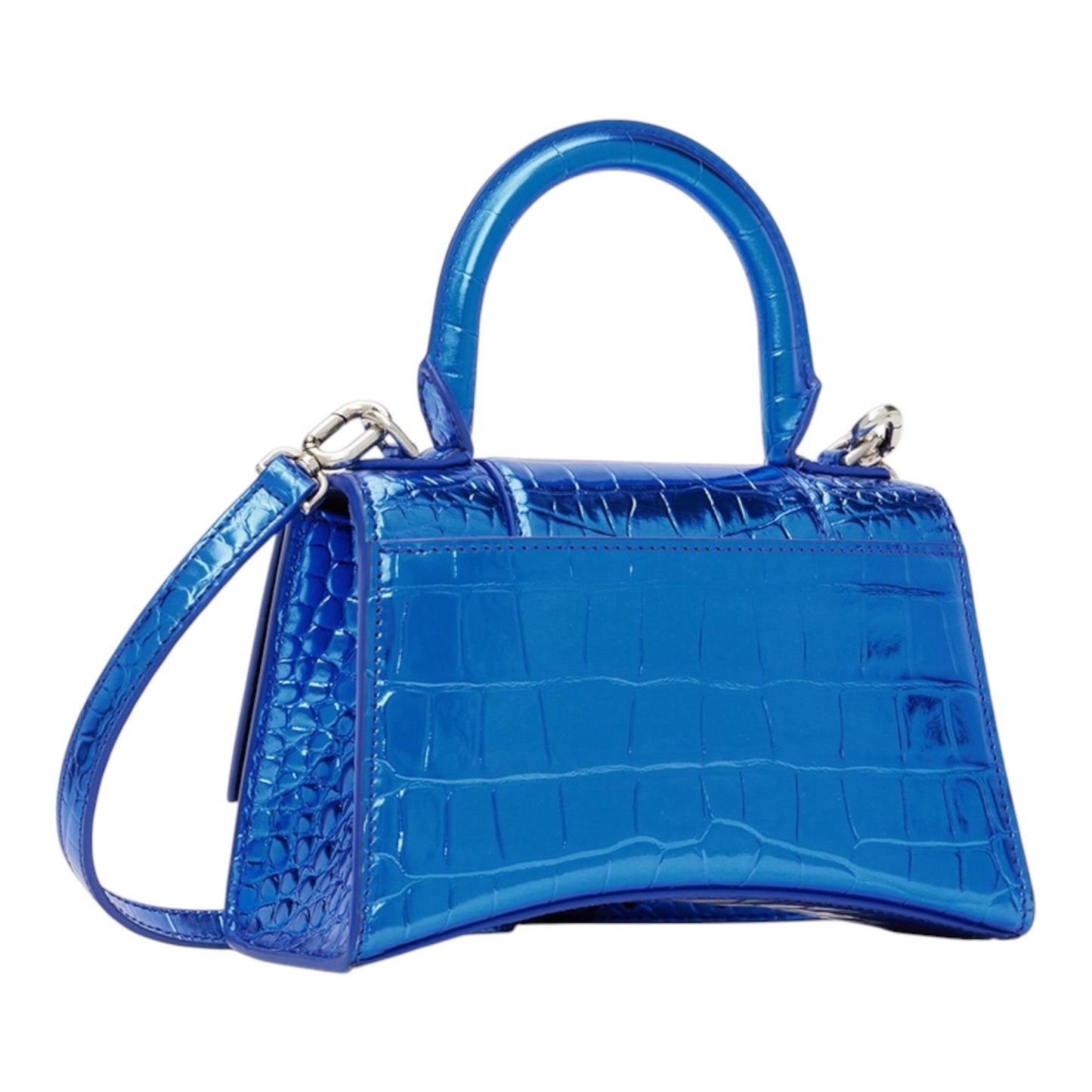 Balenciaga Blue XS Hourglass Bag