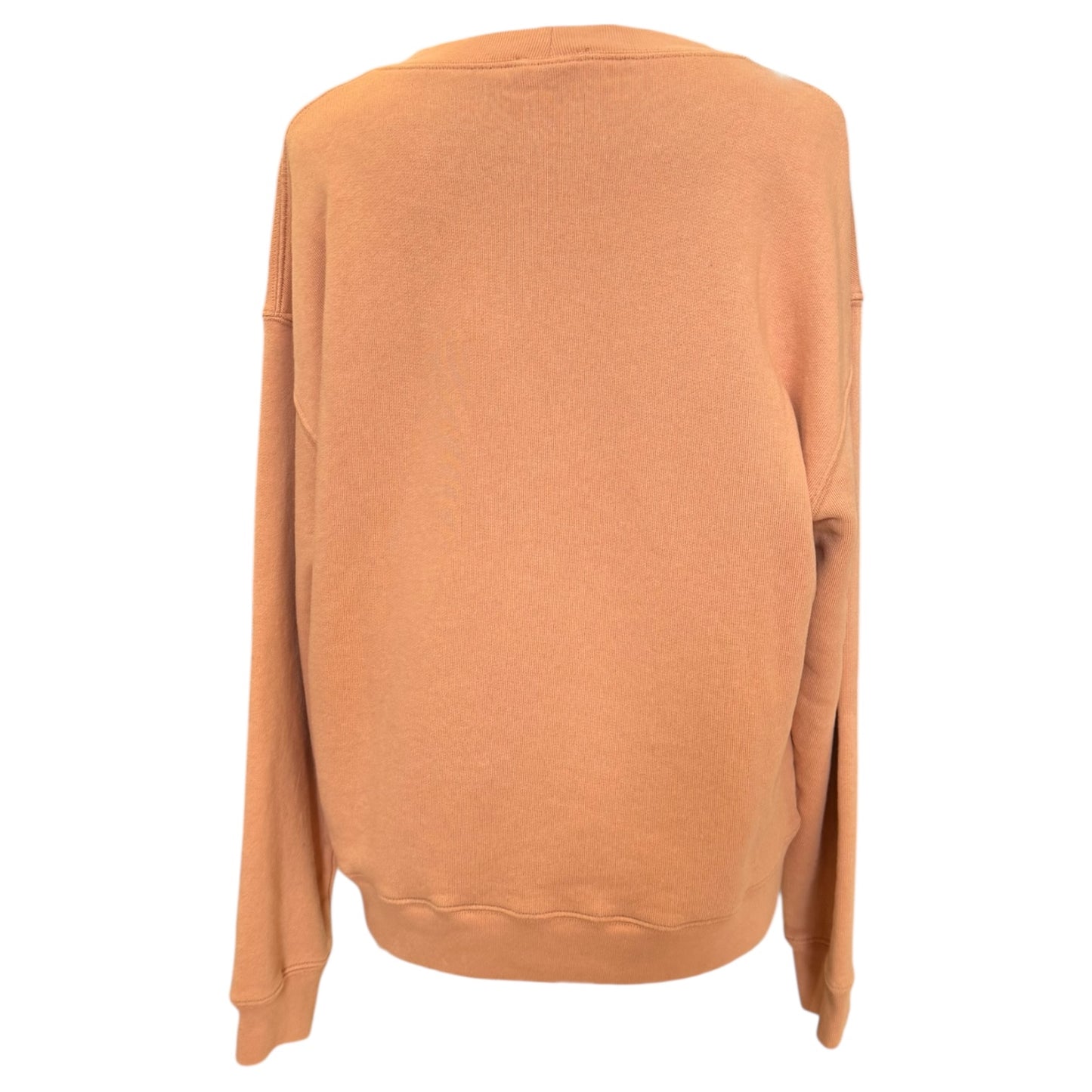 Sandro Peach Mellow Embroidered Cotton Sweatshirt - 12/14