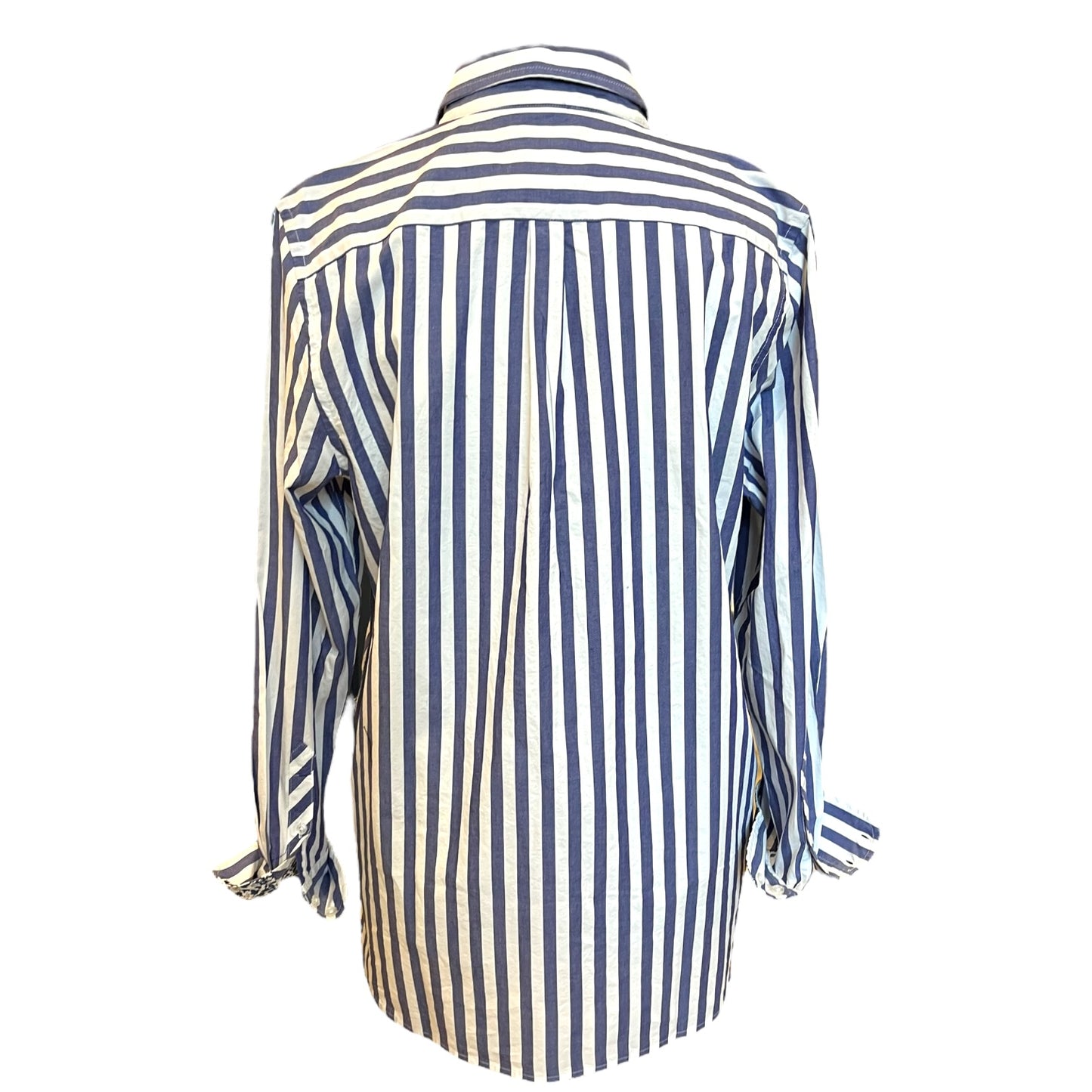 NEW Crew Clothing Blue and White Stripe Shirt