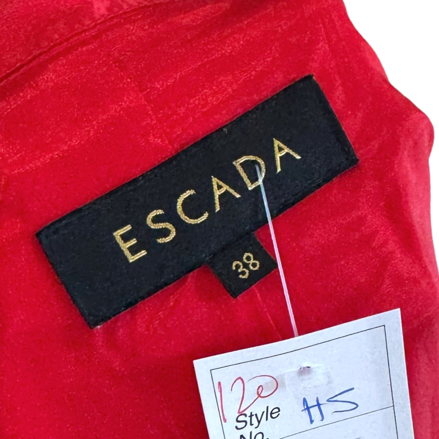 Escada Red Blazer - 12