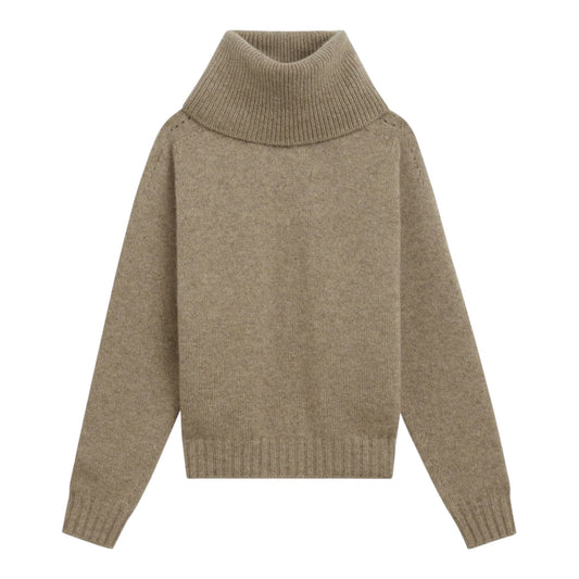 Celine Cowl Neck Sweater in Seamless Cashmere - 10/12
