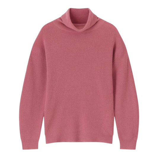 Jigsaw Rose Pink Extra Fine Merino Wool Jumper - 12