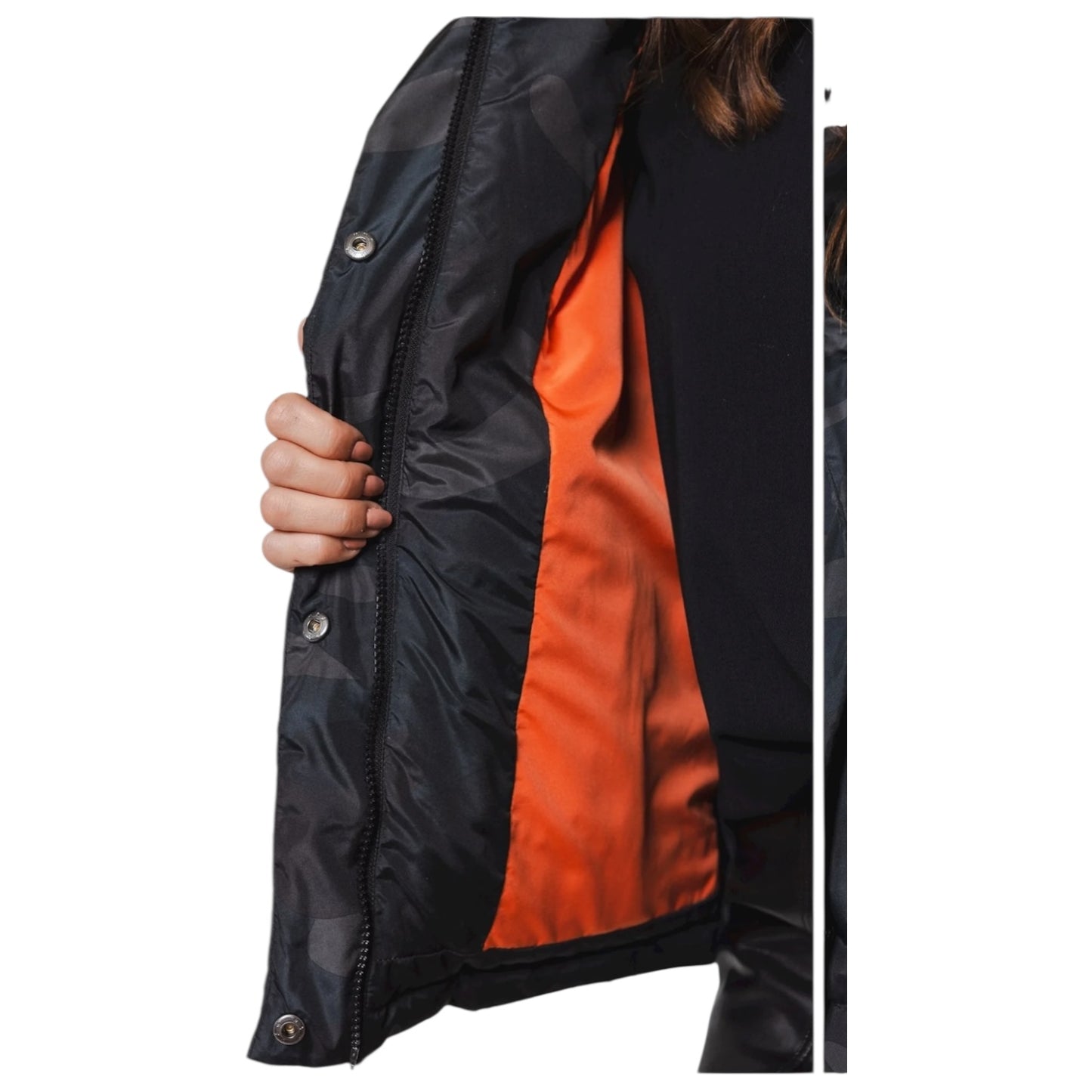 Rino & Pelle Camo Padded Jacket Dark Green Sunn - 12/14