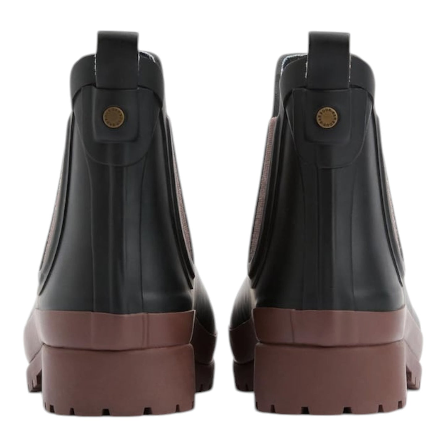 Barbour Black Mallow Chelsea Wellington Boots - 5 - NEW