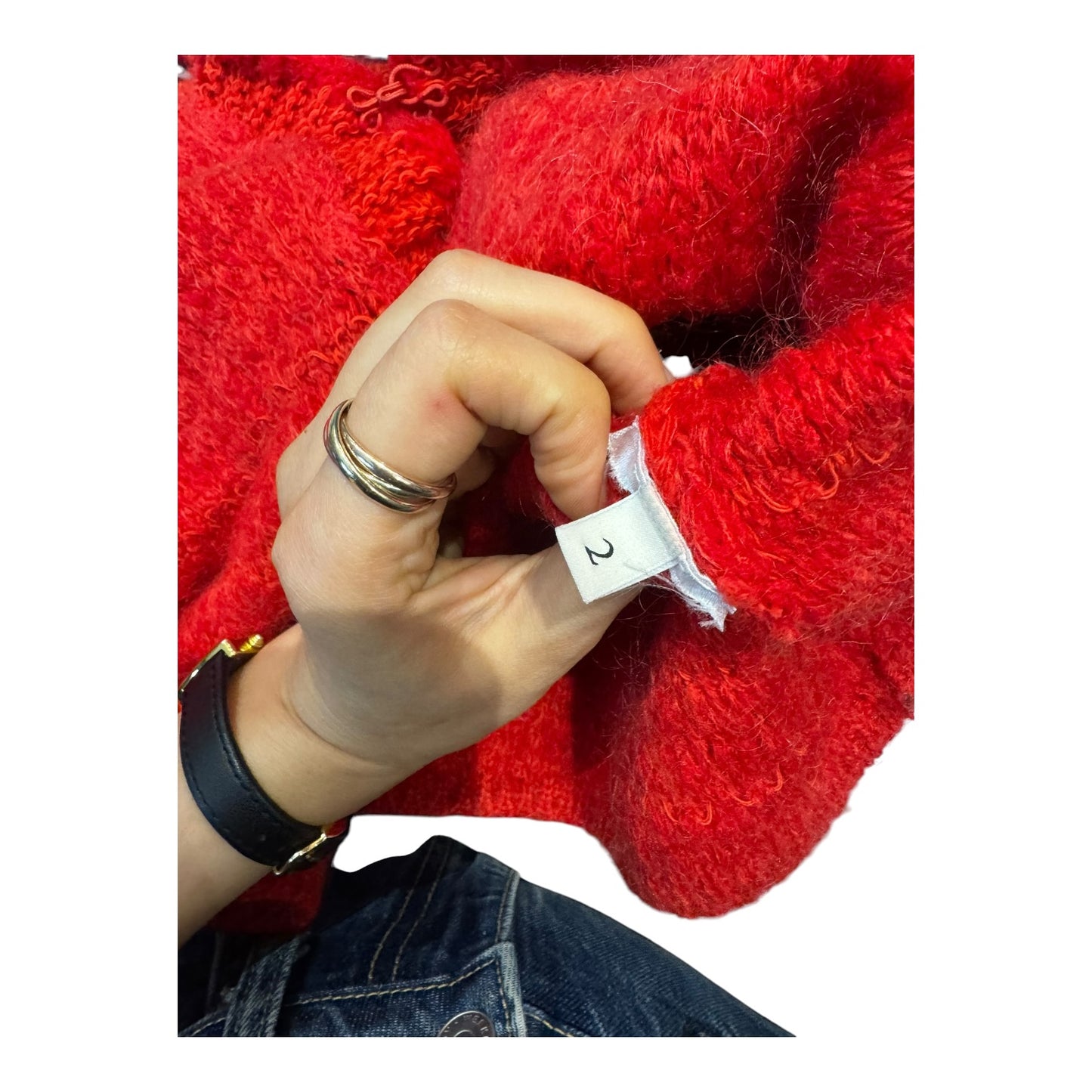 Dorothee Schumacher Red Cardigan - 10