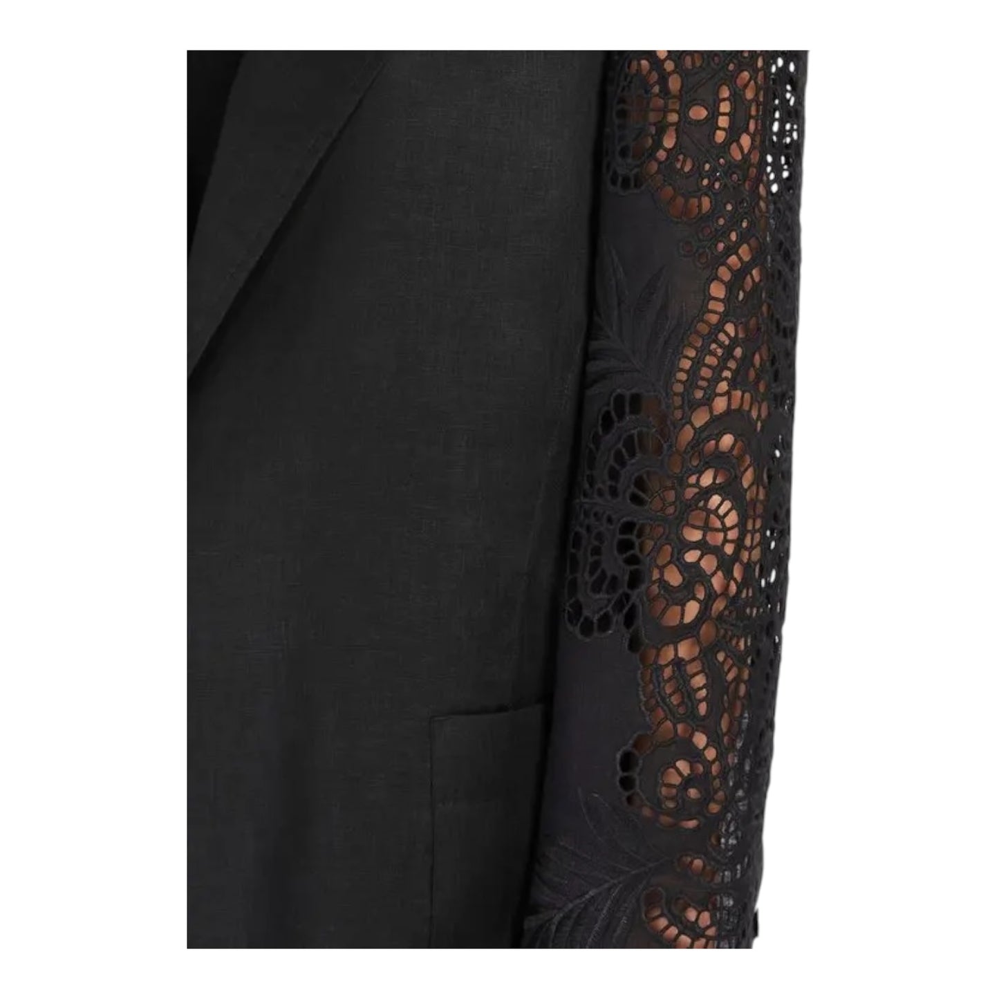 Max Mara Studio Black Angizia Blazer - 10