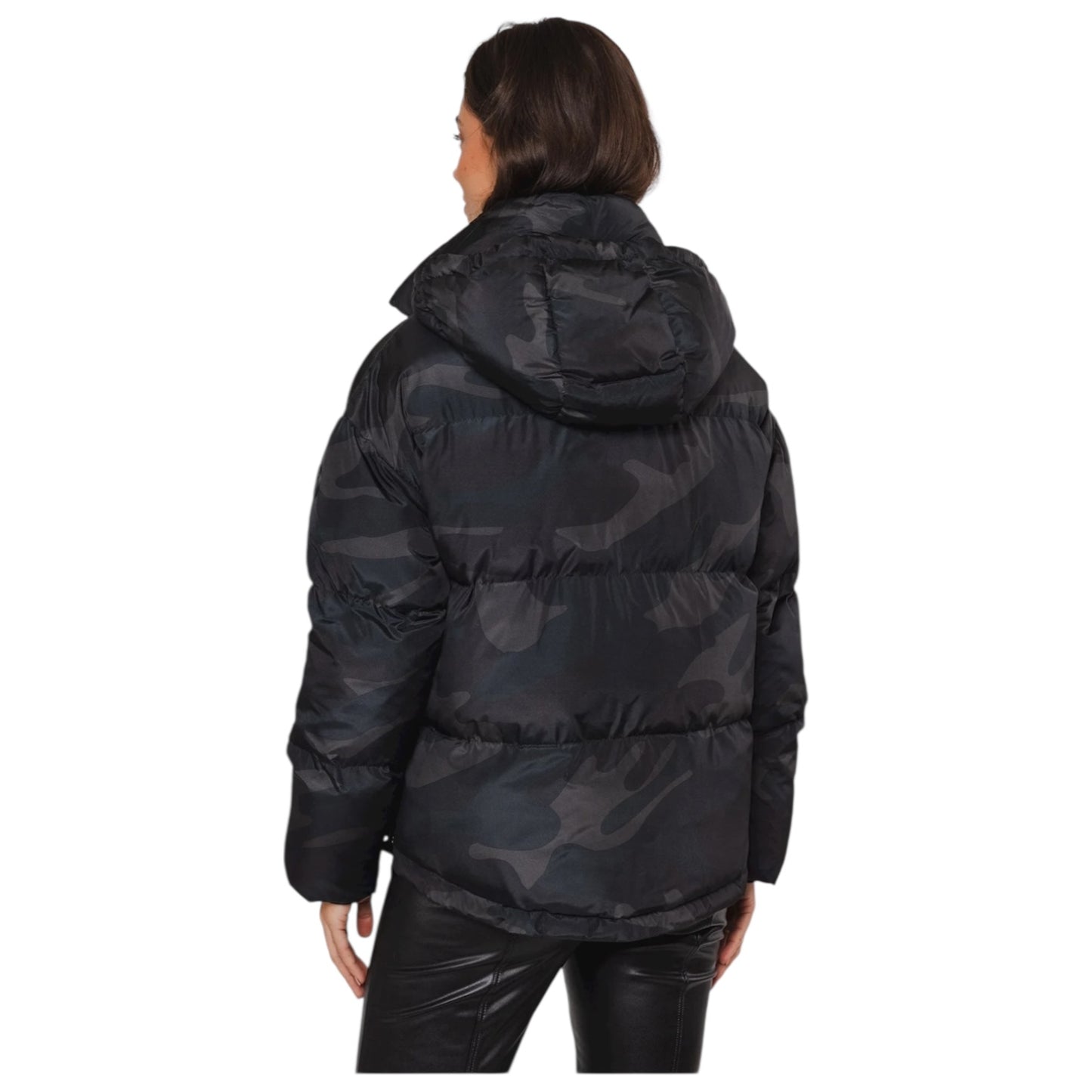 Rino & Pelle Camo Padded Jacket Dark Green Sunn - 12/14