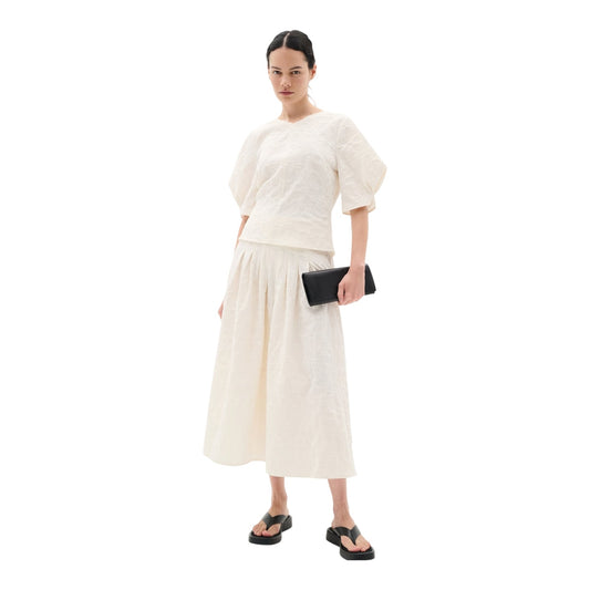 InWear Cennox Cream Jacquard Two Piece - 10/12