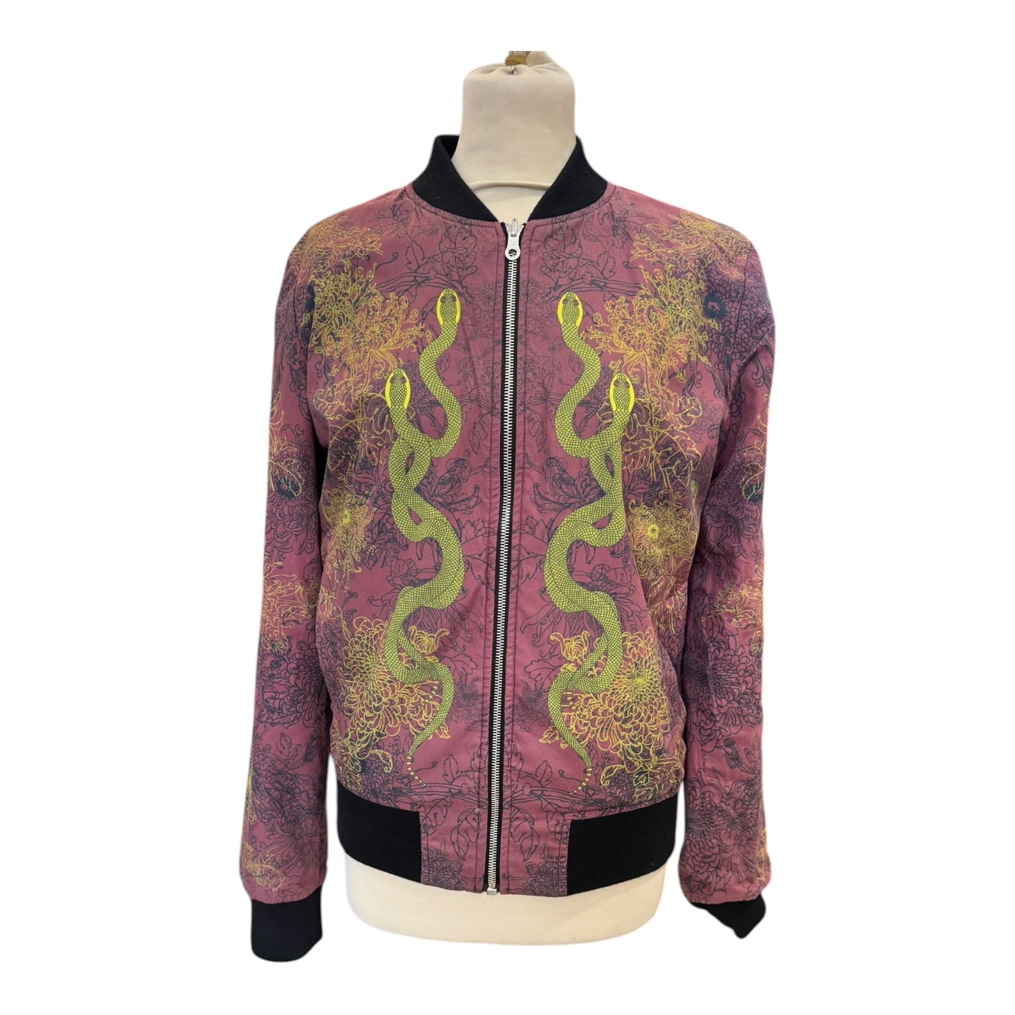 Eadach by Sara O'Neill Morrigan Reversible Unisex Bomber Jacket - 8