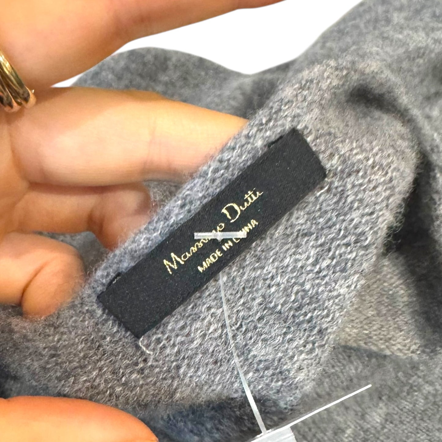 Massimo Dutti Grey Cashmere Jumper - 10