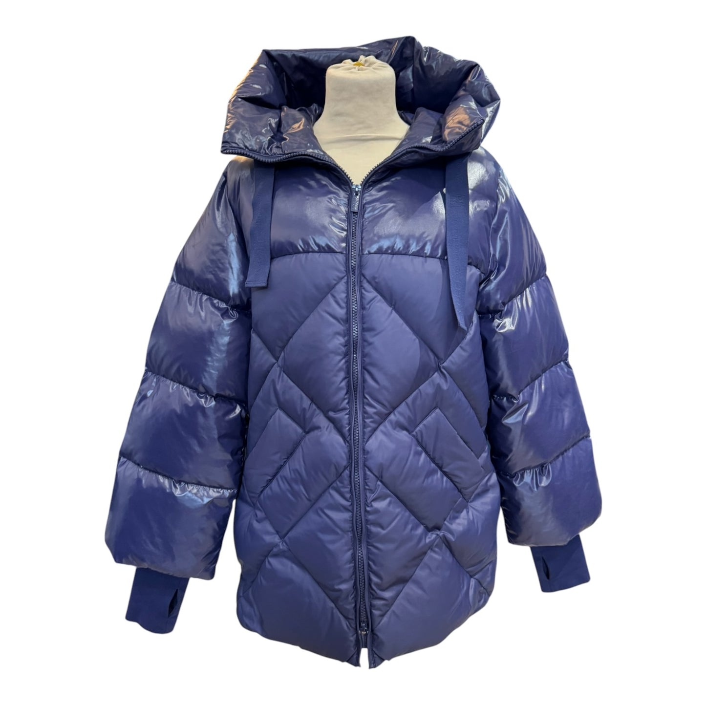 Marella Navy Puffer Coat - 8/10