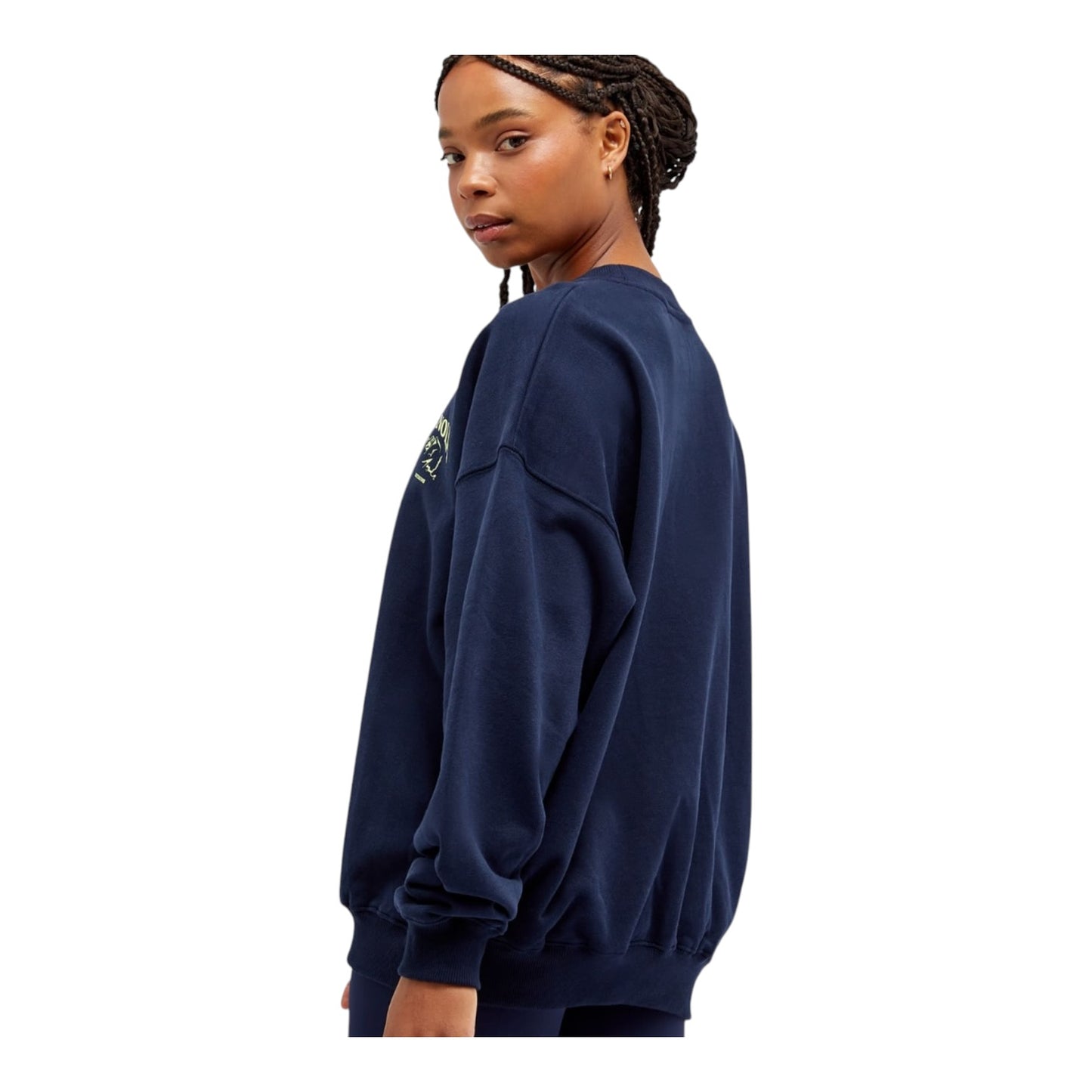 Adanola Oversized Sweater in Navy Blue - 10/12