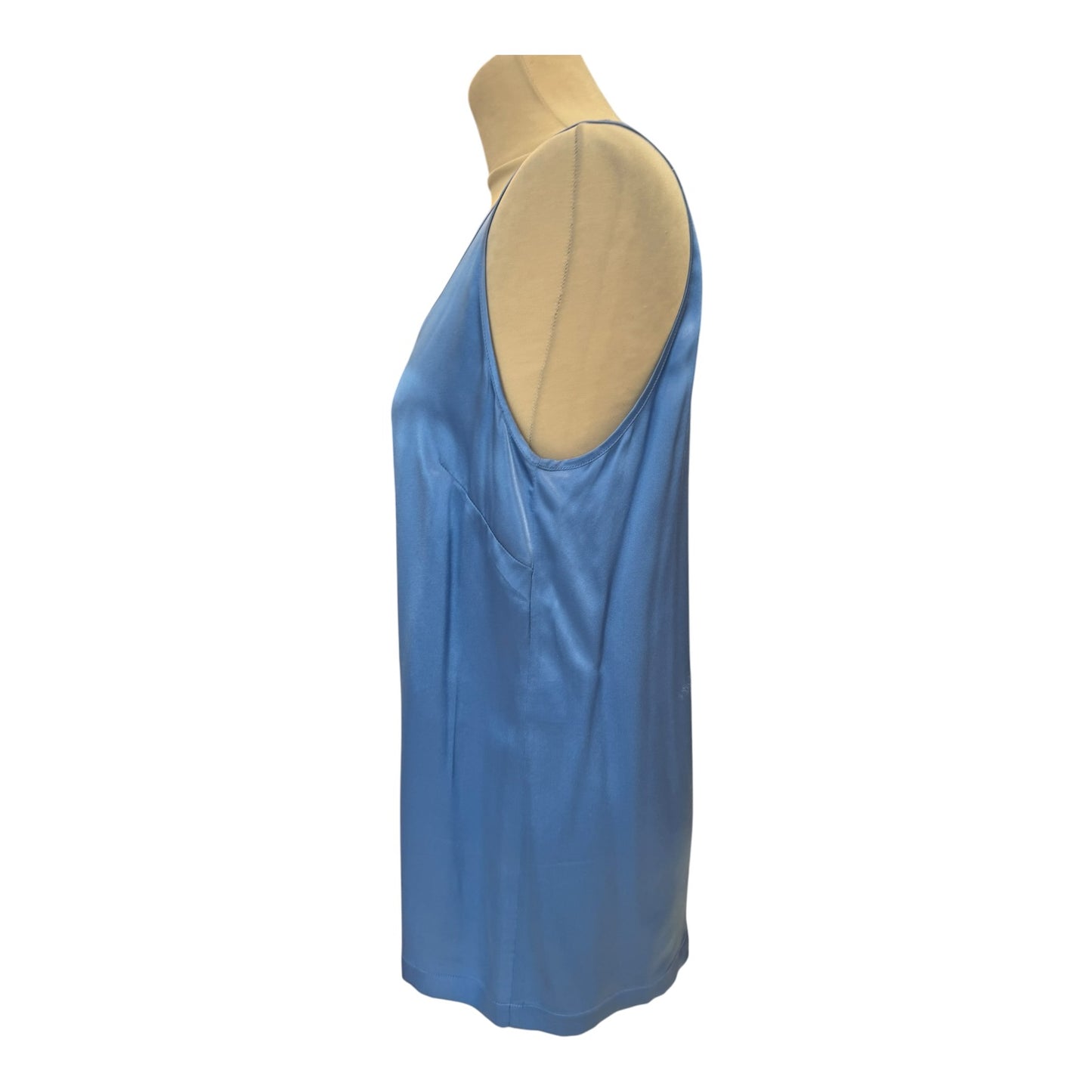 Barbara Bui Blue Silk Top - 10 - NEW