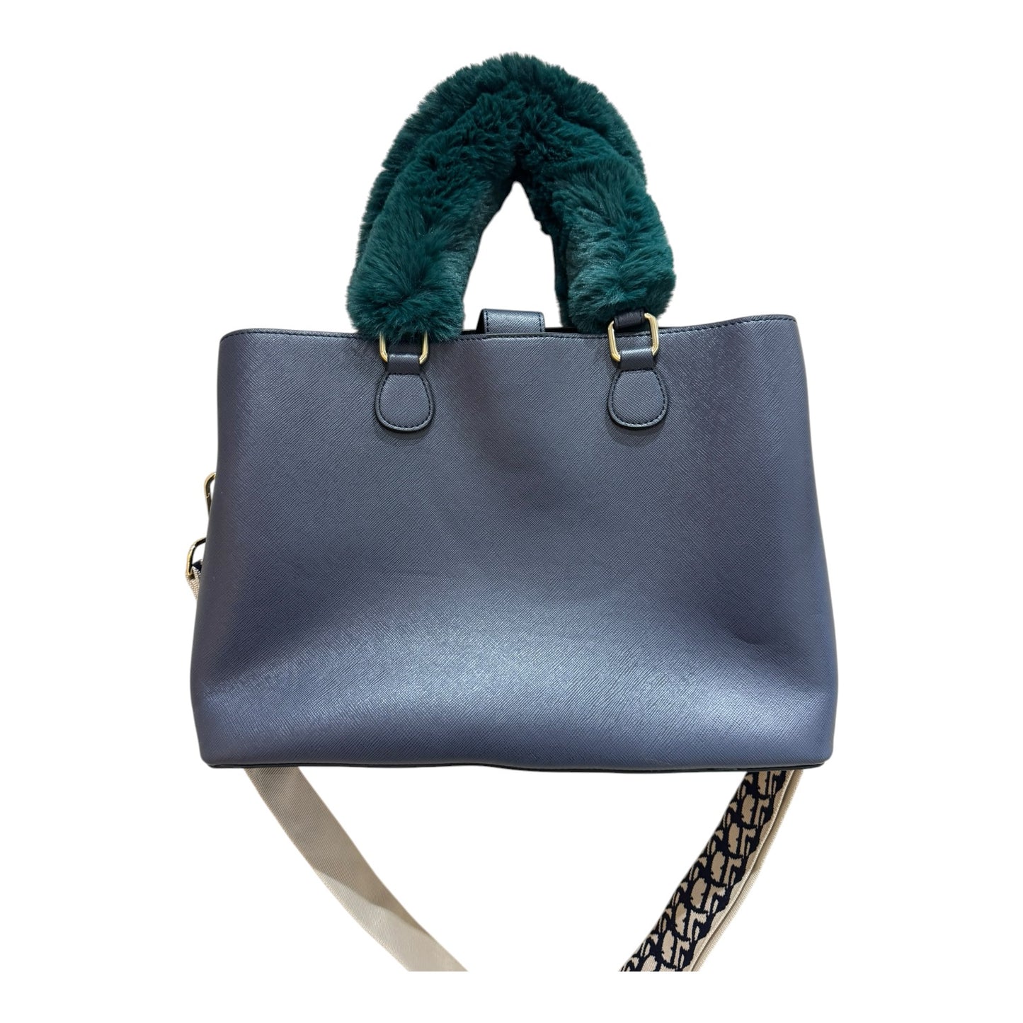 Essentiel Antwerp Blue Fluffy Handle Bag