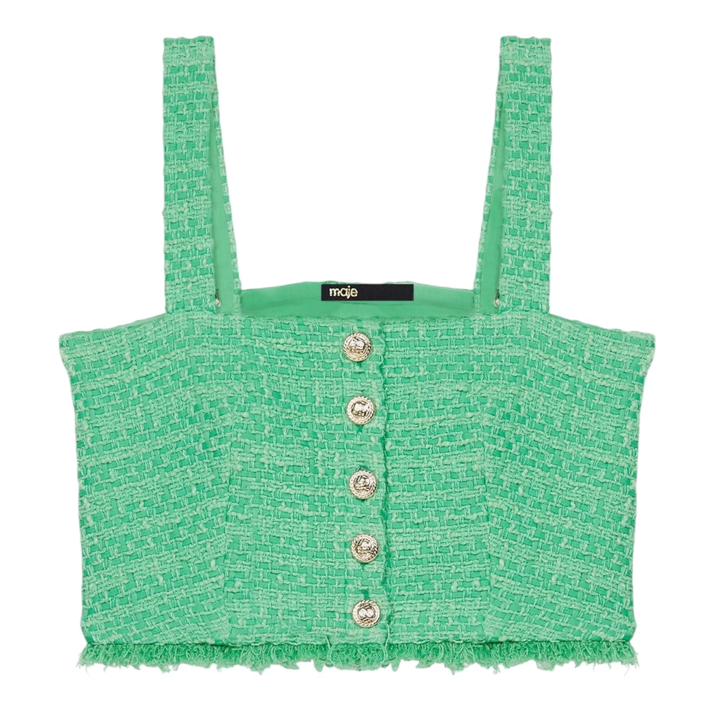 Maje Green Tweed Three Piece Set - 8/10