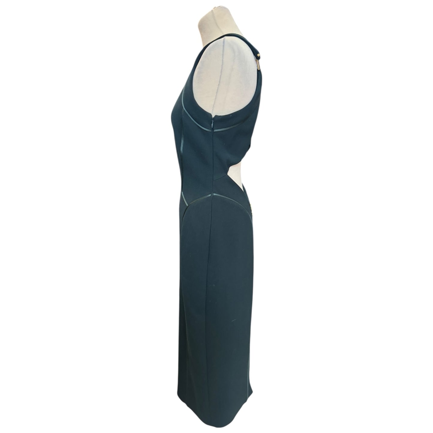 Amanda Wakeley Green Open Back Dress - 10