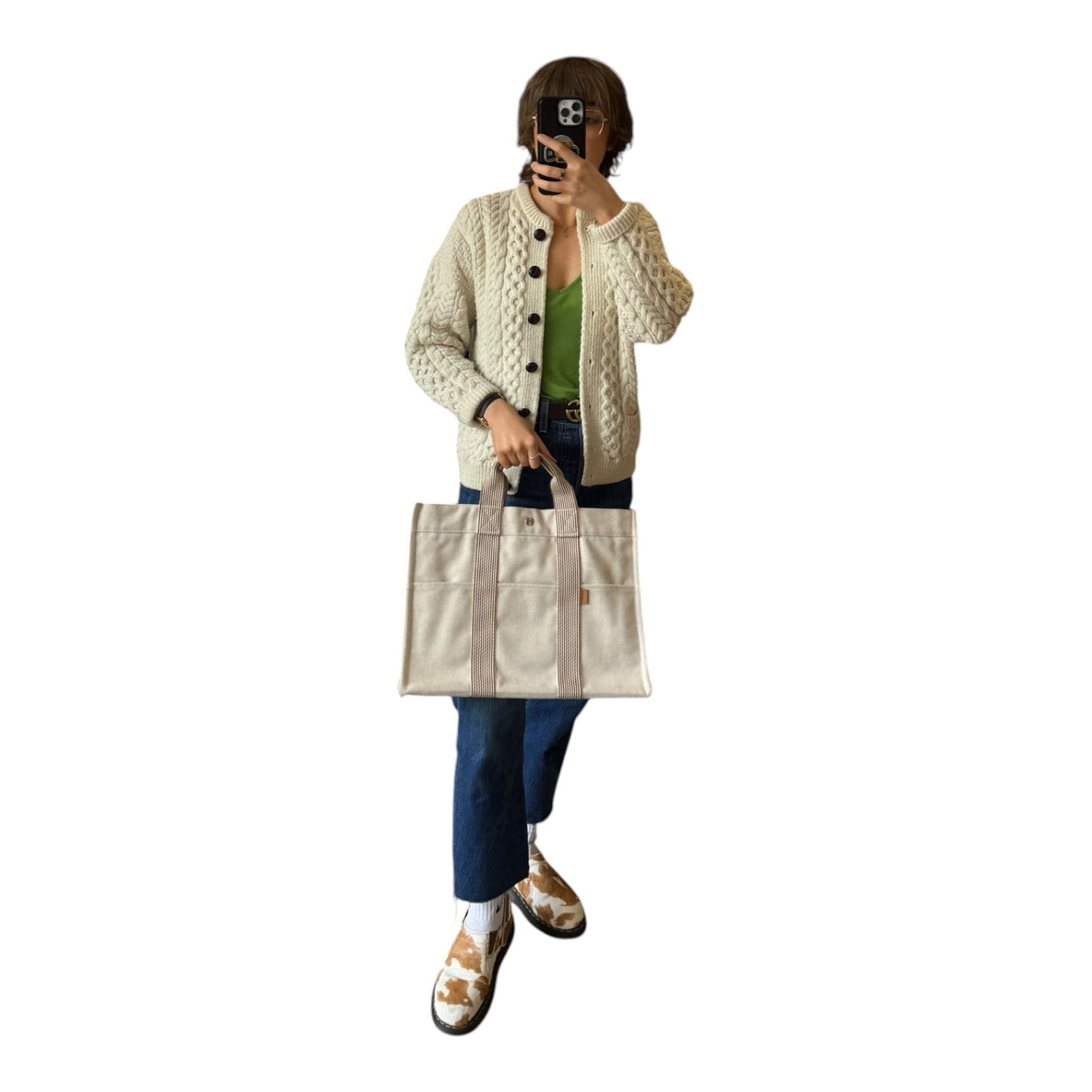 Hermes Farre Tout Tote Bag