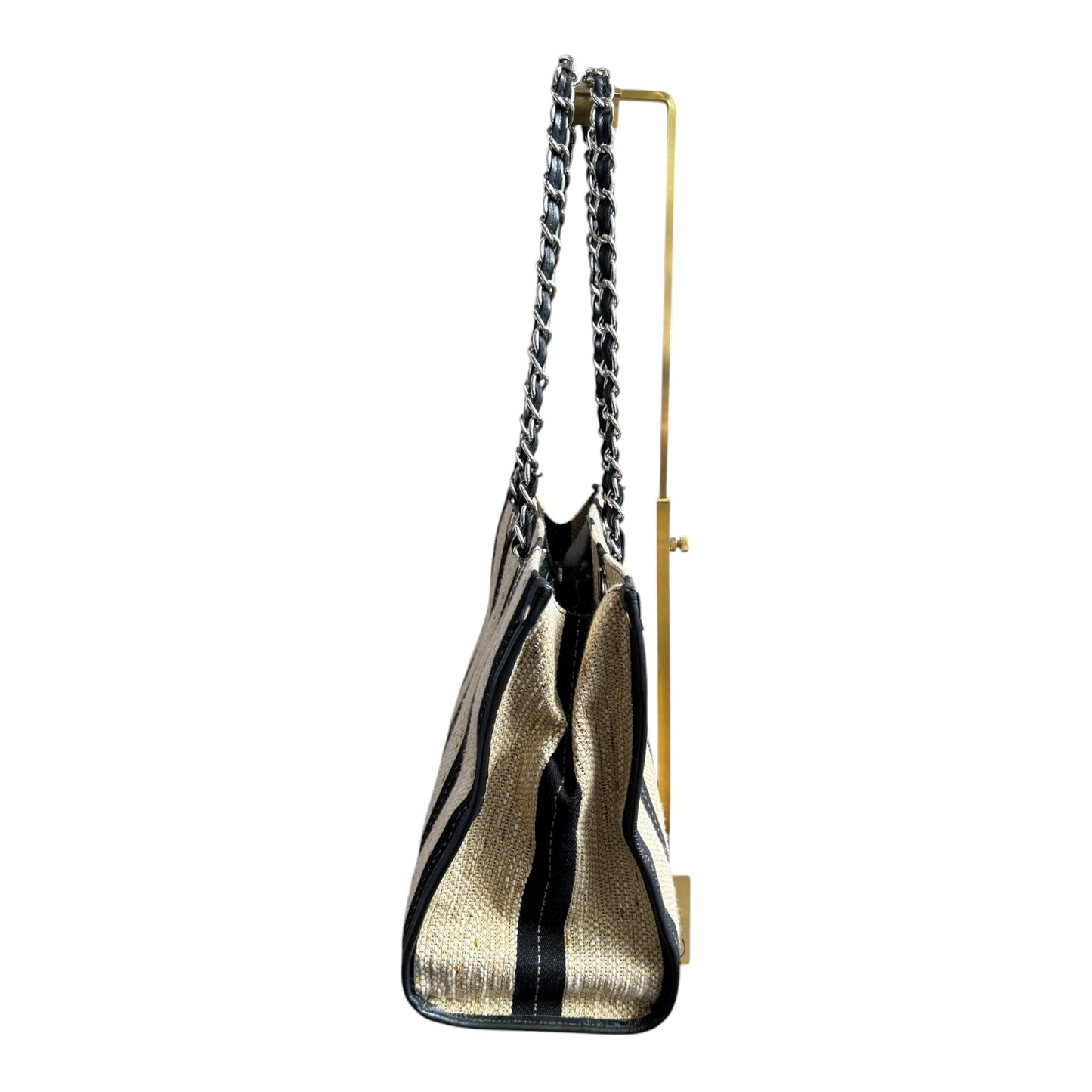 Riani Raffia Chain Strap Tote Bag