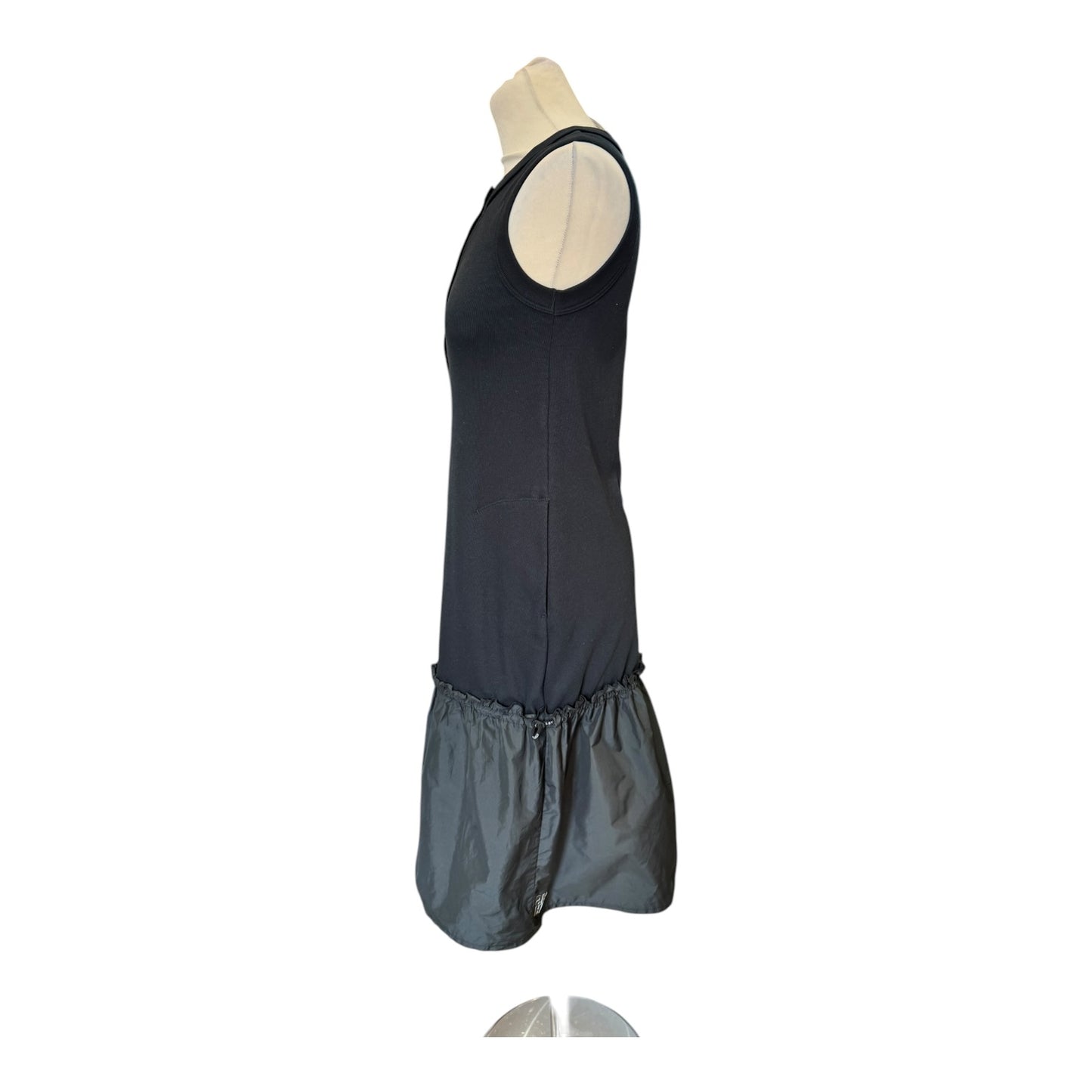 Marc Cain Black Drop Waist Dress - 8