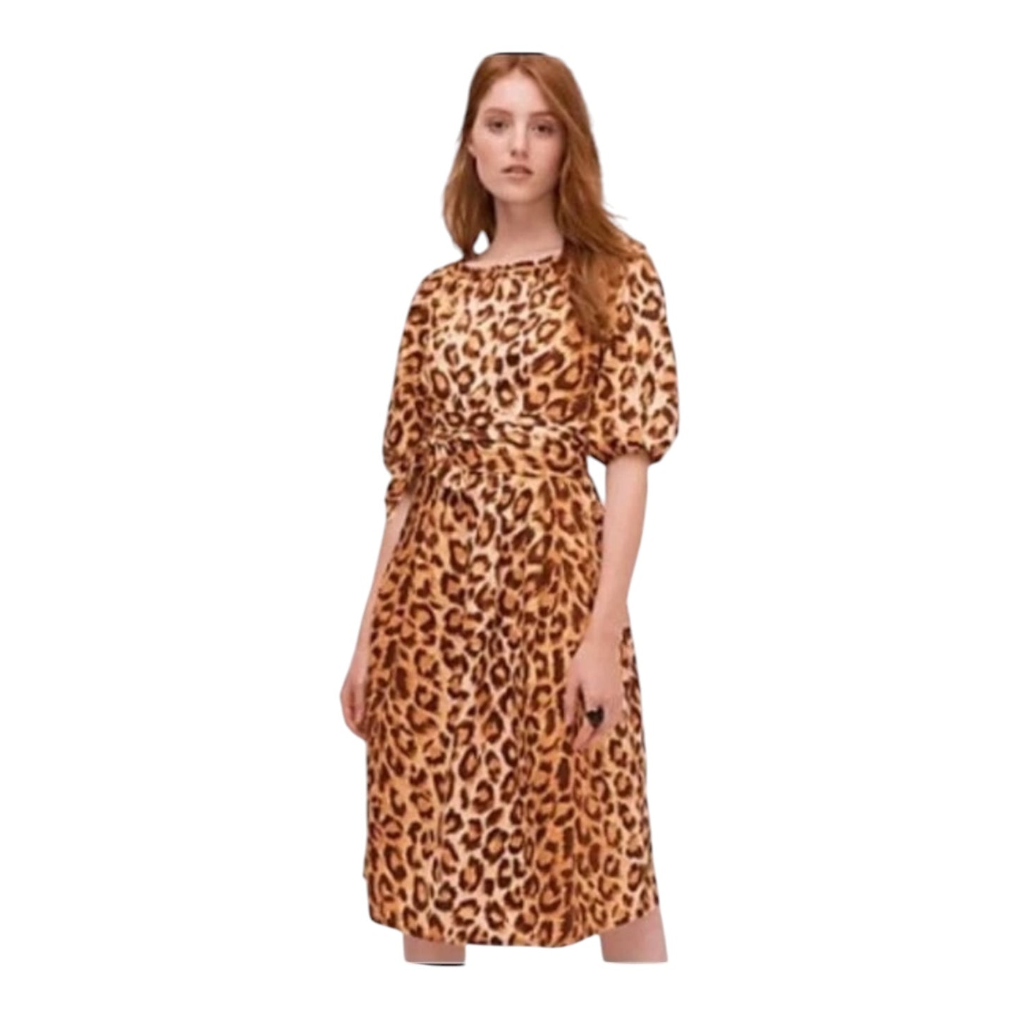 Kate Spade Panthera Puff Sleeve Dress - 8 - NEW