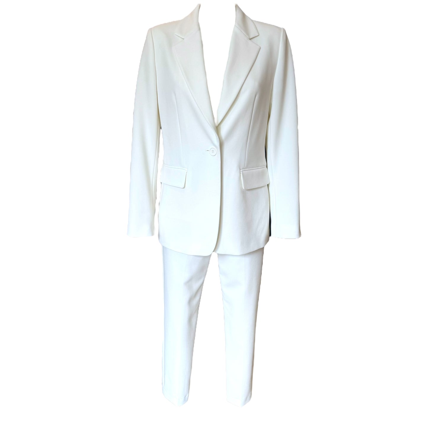 French Connection White Trouser Suit - 8