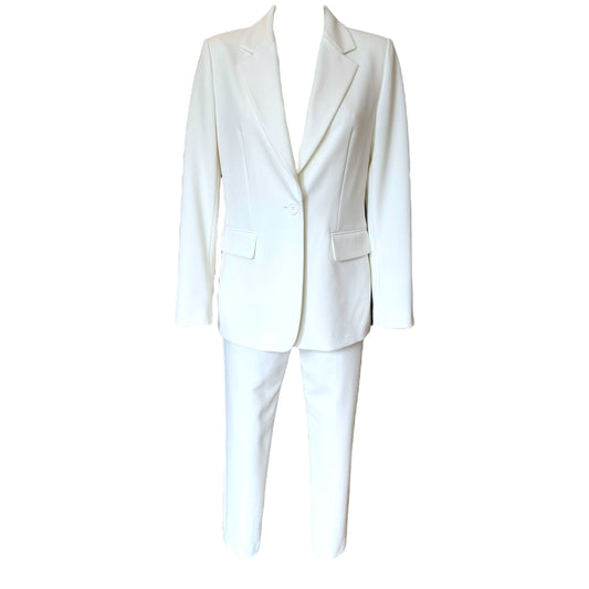 French Connection White Trouser Suit - 8