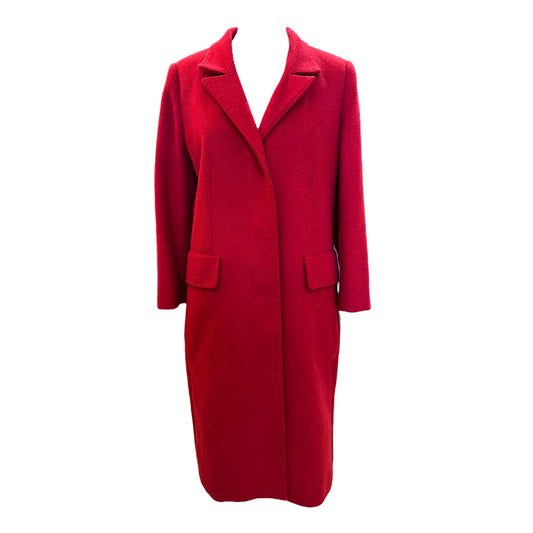 Max Mara Red Camel Hair Coat - 12