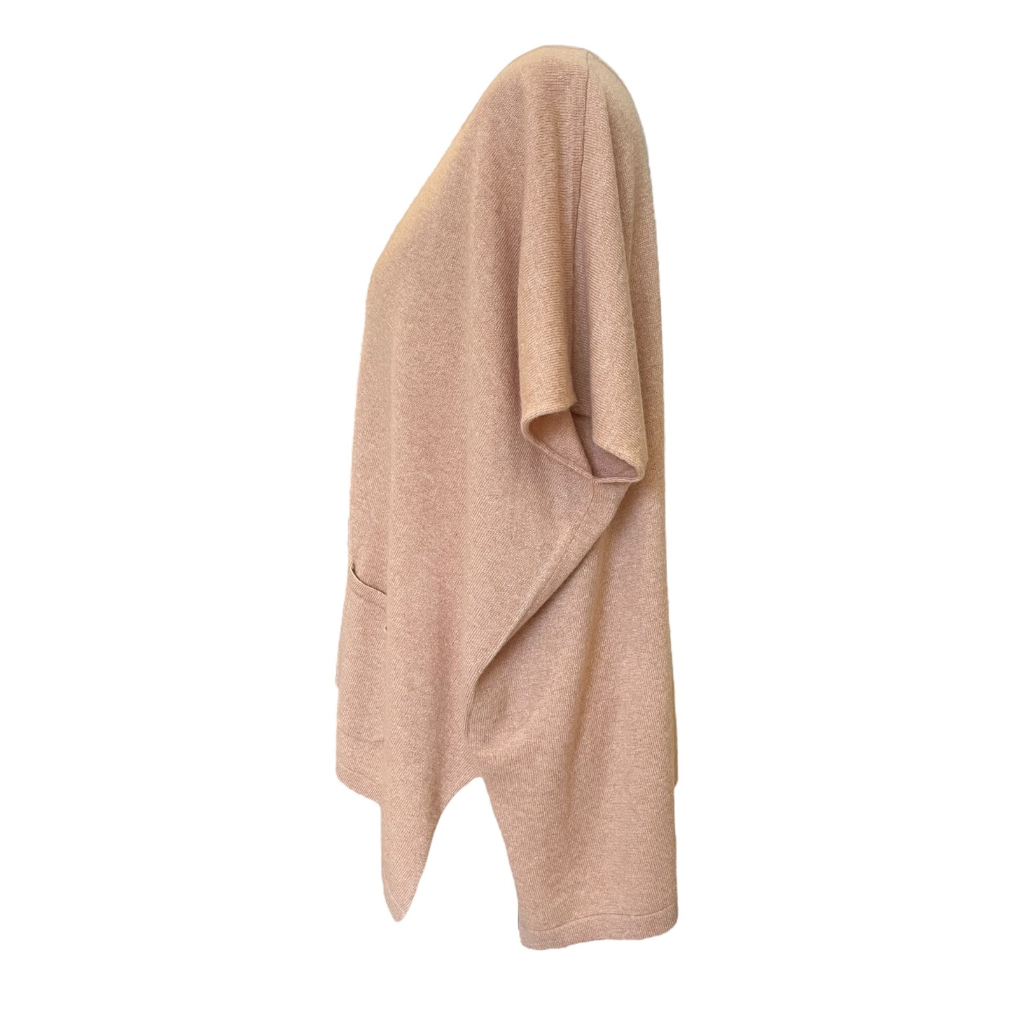 NEW Caroline Peach Cashmere V Neck Jumper