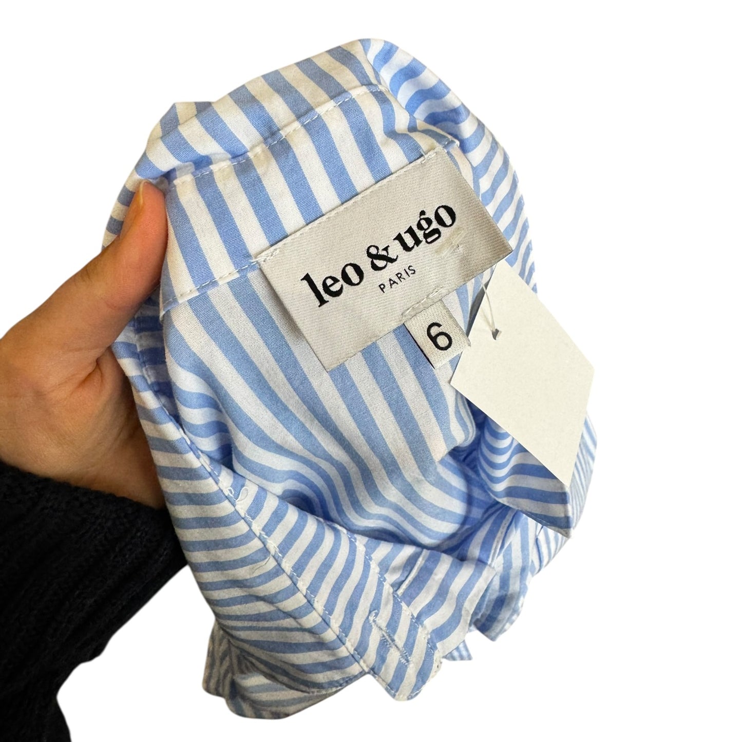 Leo & Ugo Blue Striped Othilie Shirt - 18